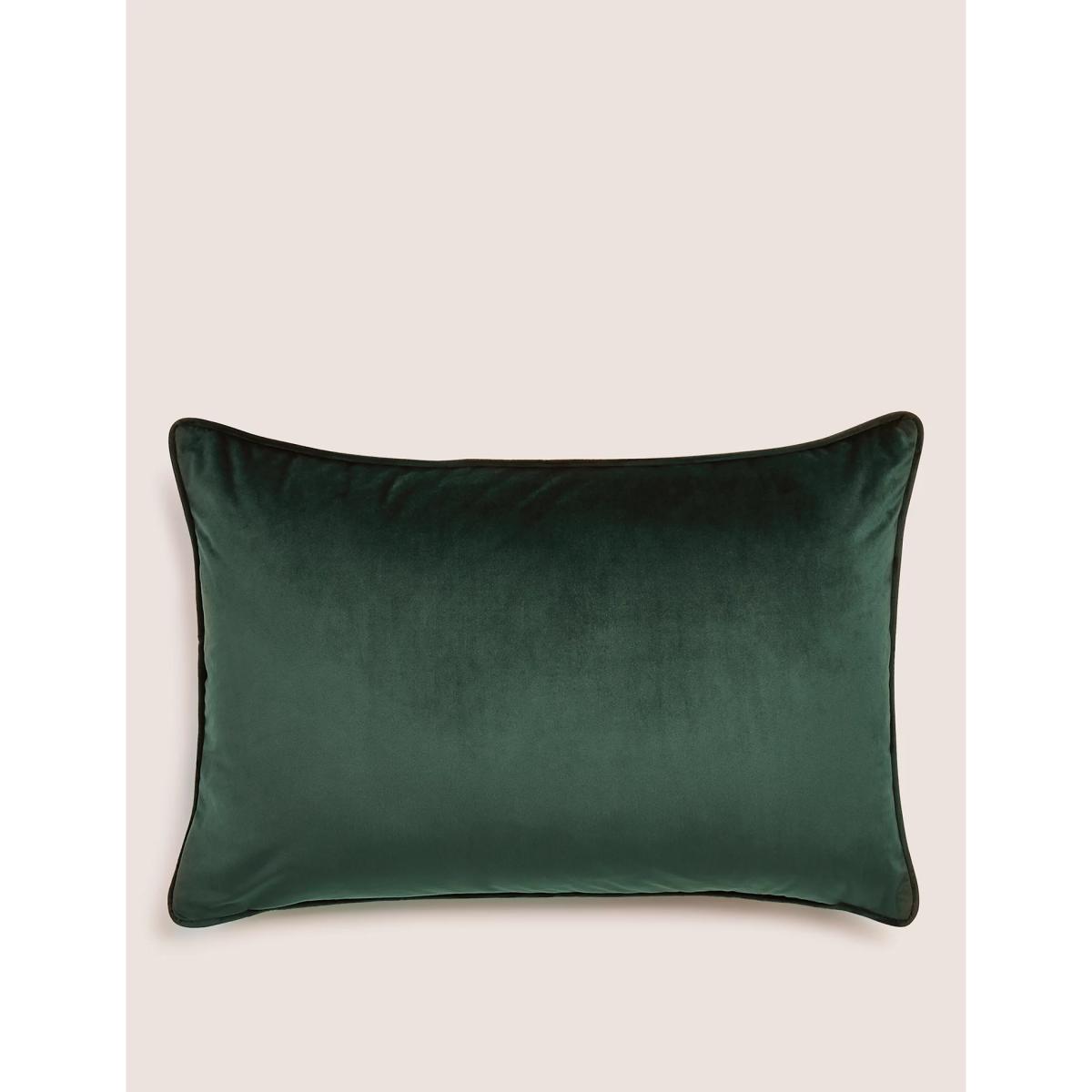 M&S Trio Butterfly Cushion - Green Mix, Green Mix – image 3