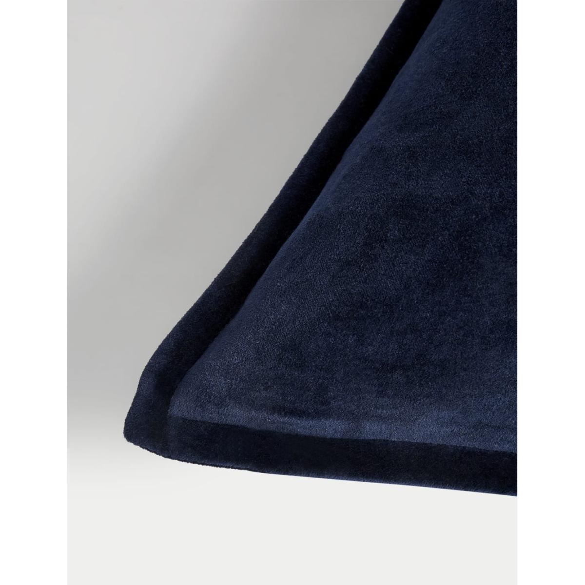 M&S Collection Pure Cotton Velvet Large Cushion - Dusty Green, Navy,Dark Gold,Dusty Green,Grey – image 4