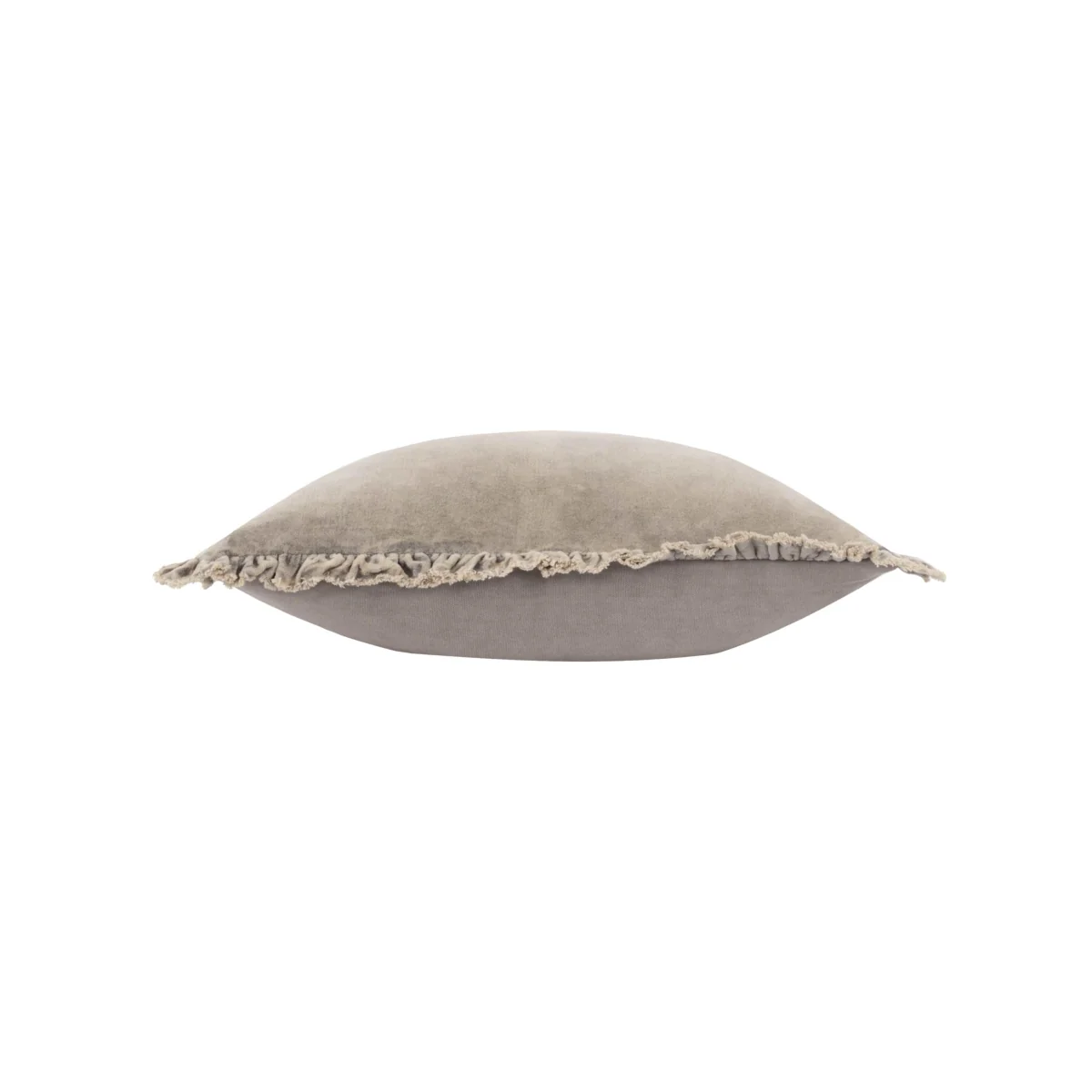YARD Bertie Cotton Velvet Cushion Dusky Rose – image 6
