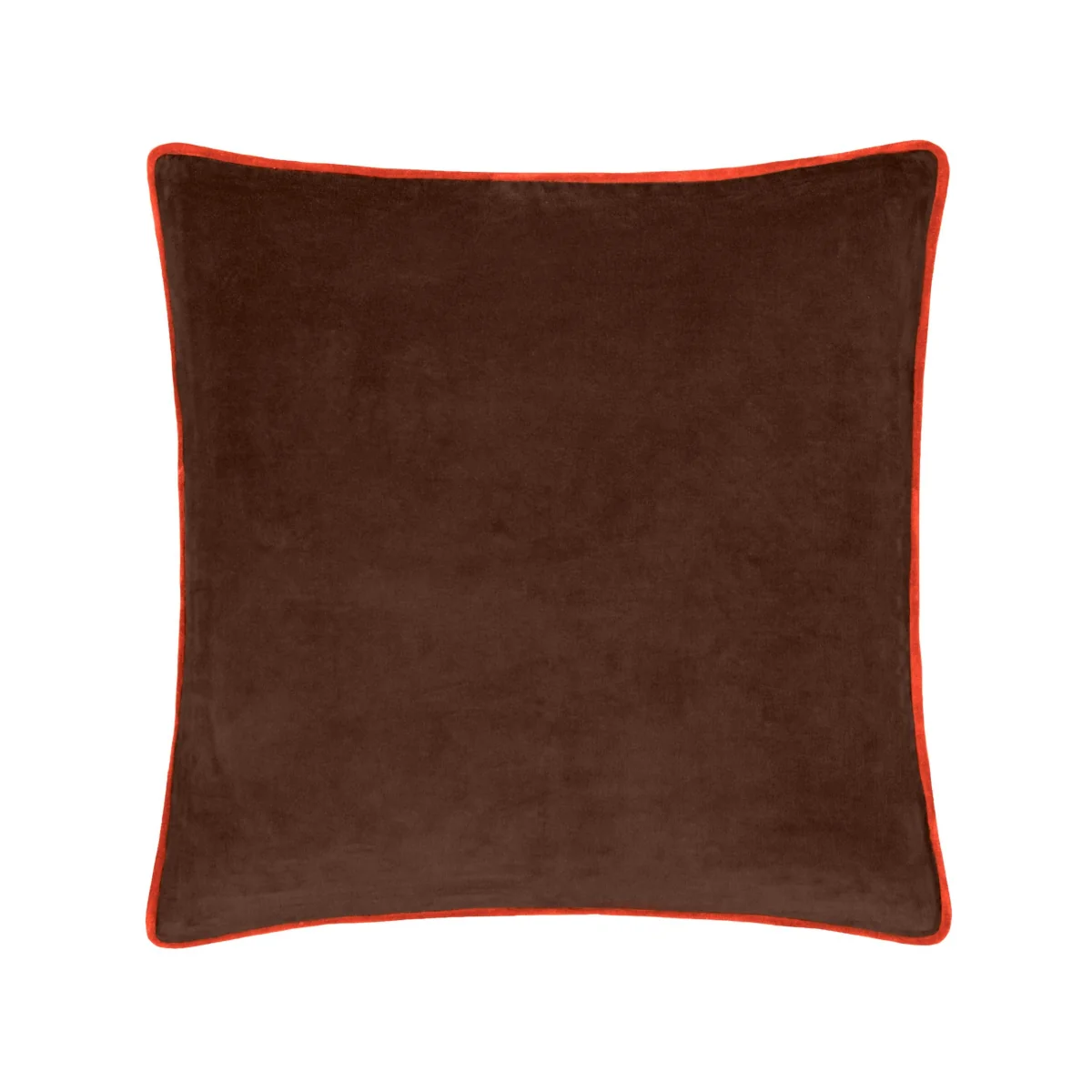 MADE Bailey Brushed Cotton Velvet Piped Cushion Green Mix – image 3
