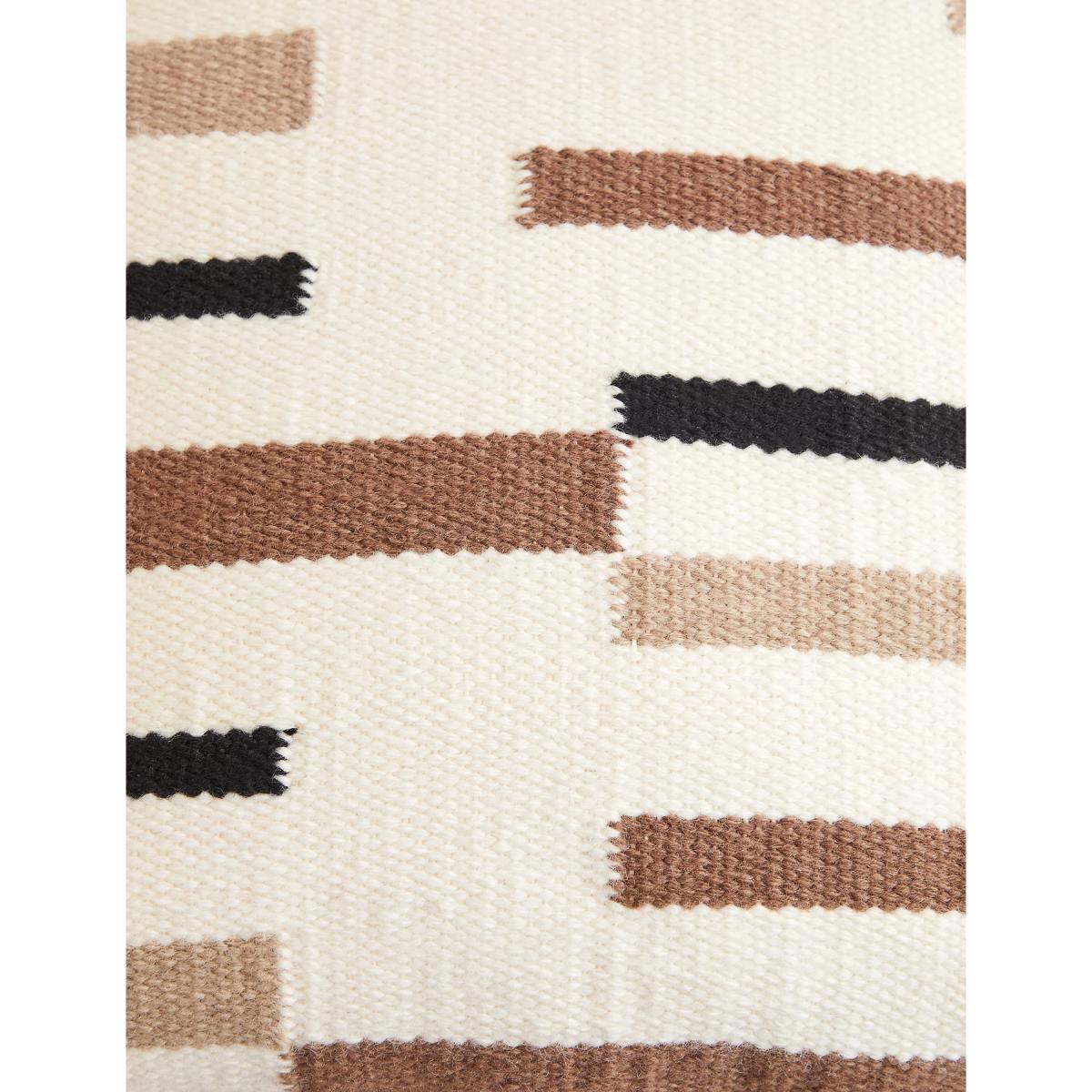 M&S Wool Rich Striped Cushion - Natural Mix, Natural Mix – image 4