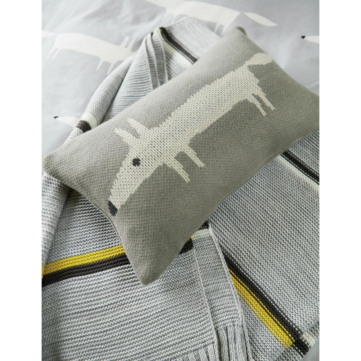 M&S Scion Fox Cushion - Grey Mix, Grey Mix – image 2