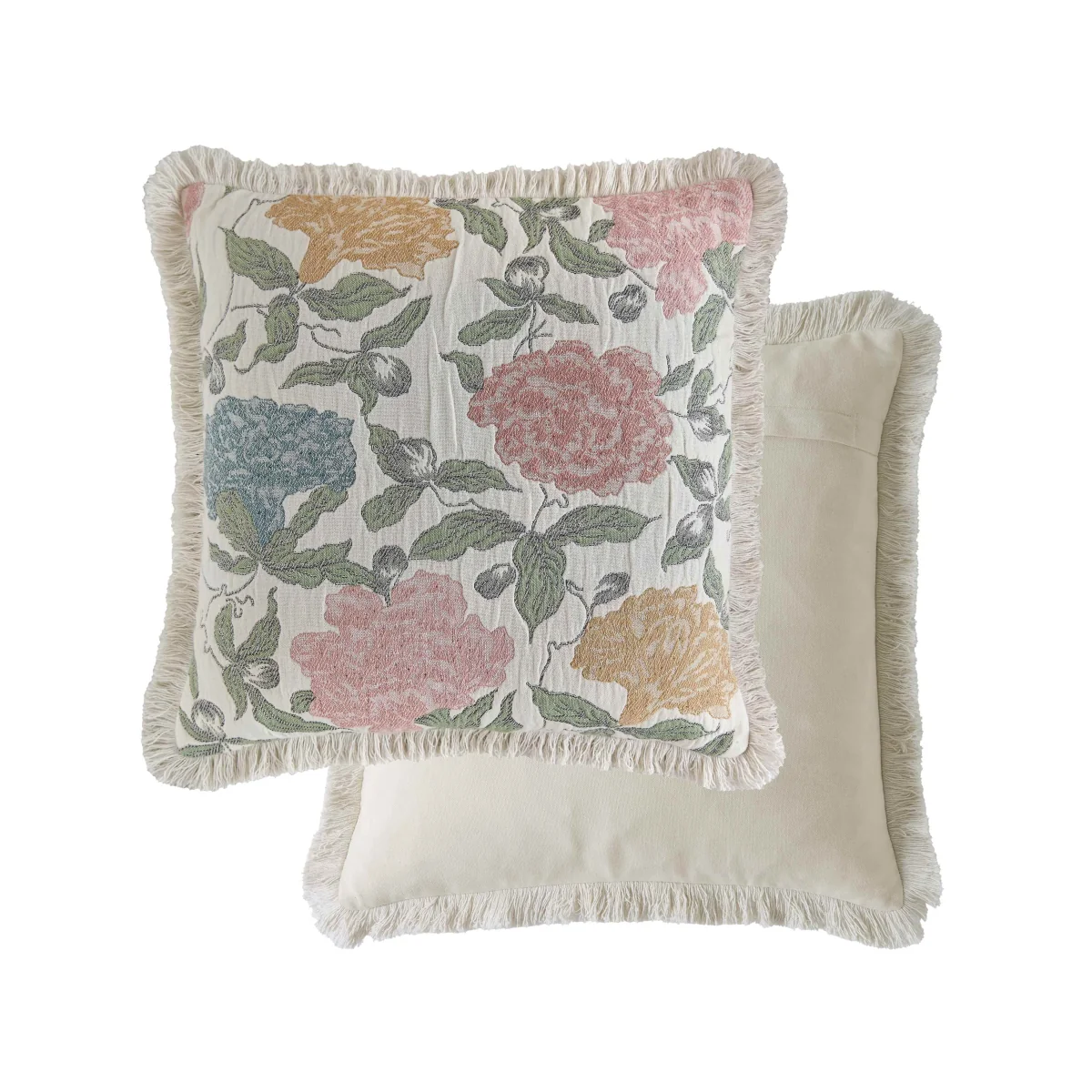Historic Royal Palaces Pure Cotton Albert Jacquard Cushion Multi – image 2