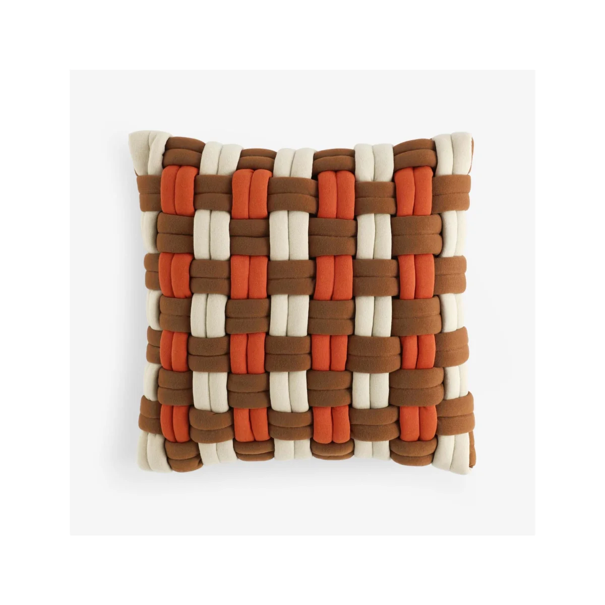 MADE Pure Cotton Morven Cushion Camel Mix – image 2