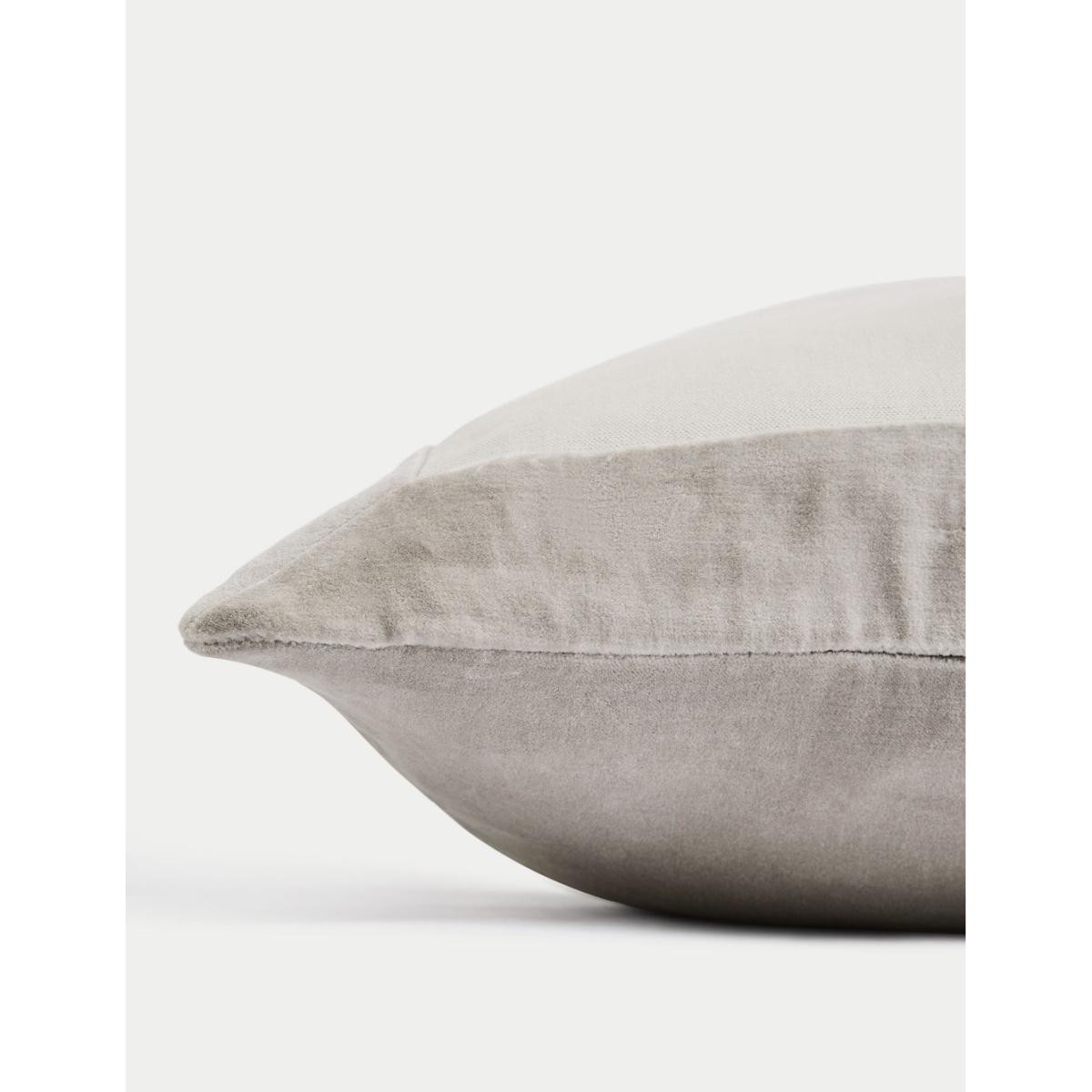 M&S X Kelly Hoppen Contrast Edge Cushion - Taupe, Taupe – image 4