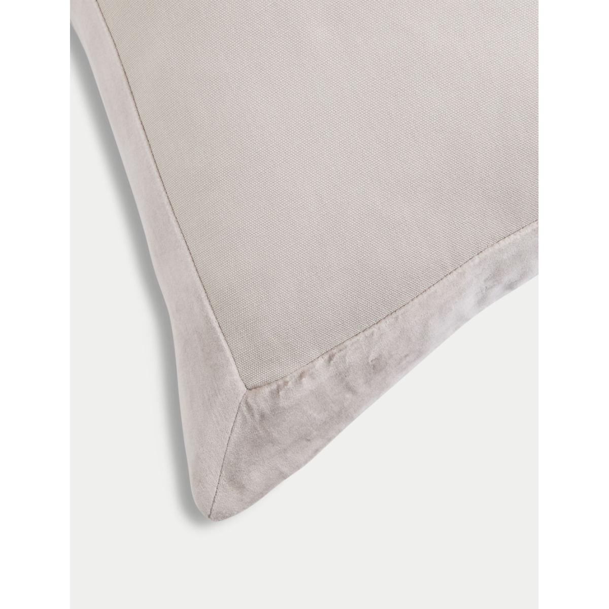 M&S X Kelly Hoppen Contrast Edge Cushion - Taupe, Taupe – image 5