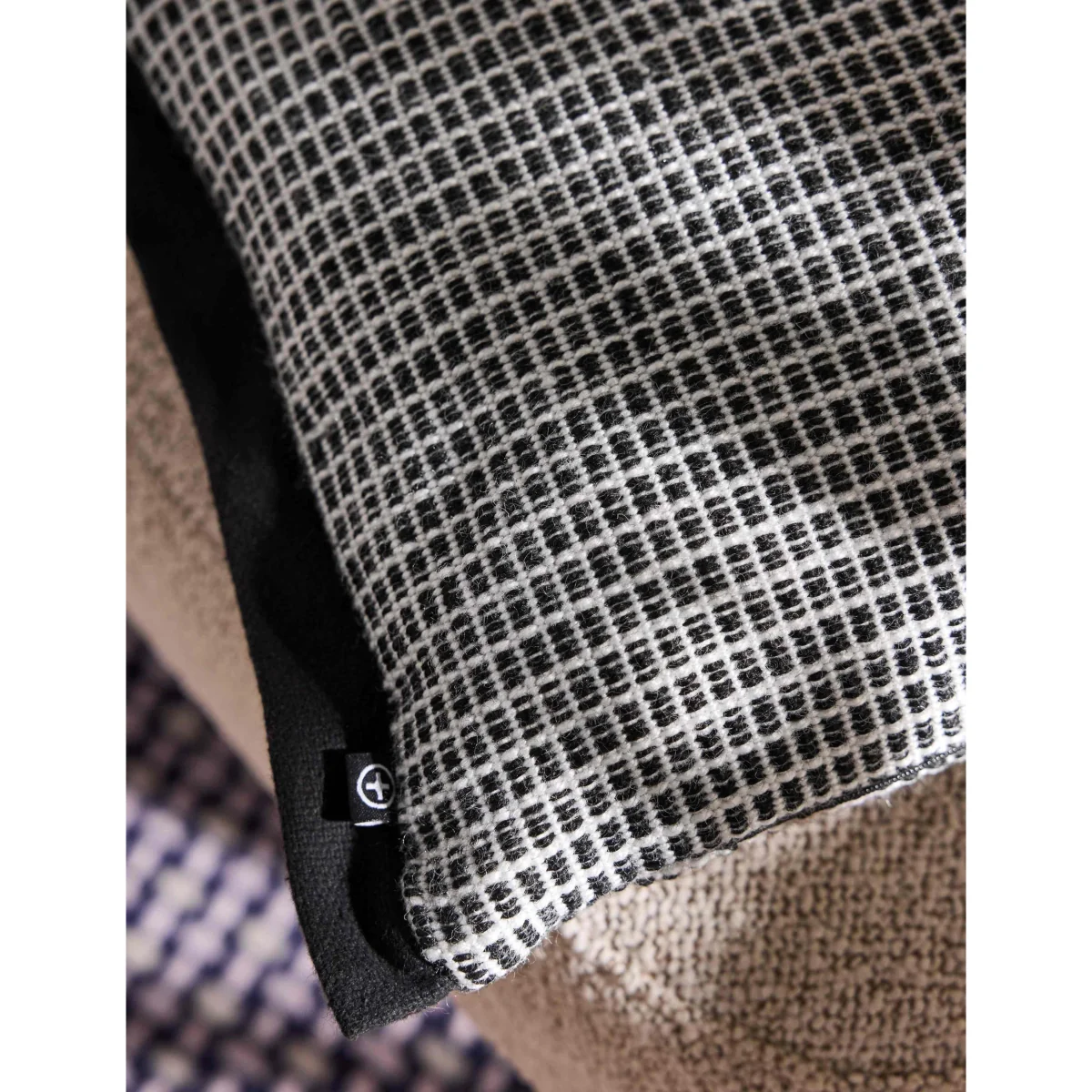MADE Pure Cotton Cady Cushion Charcoal Mix – image 4