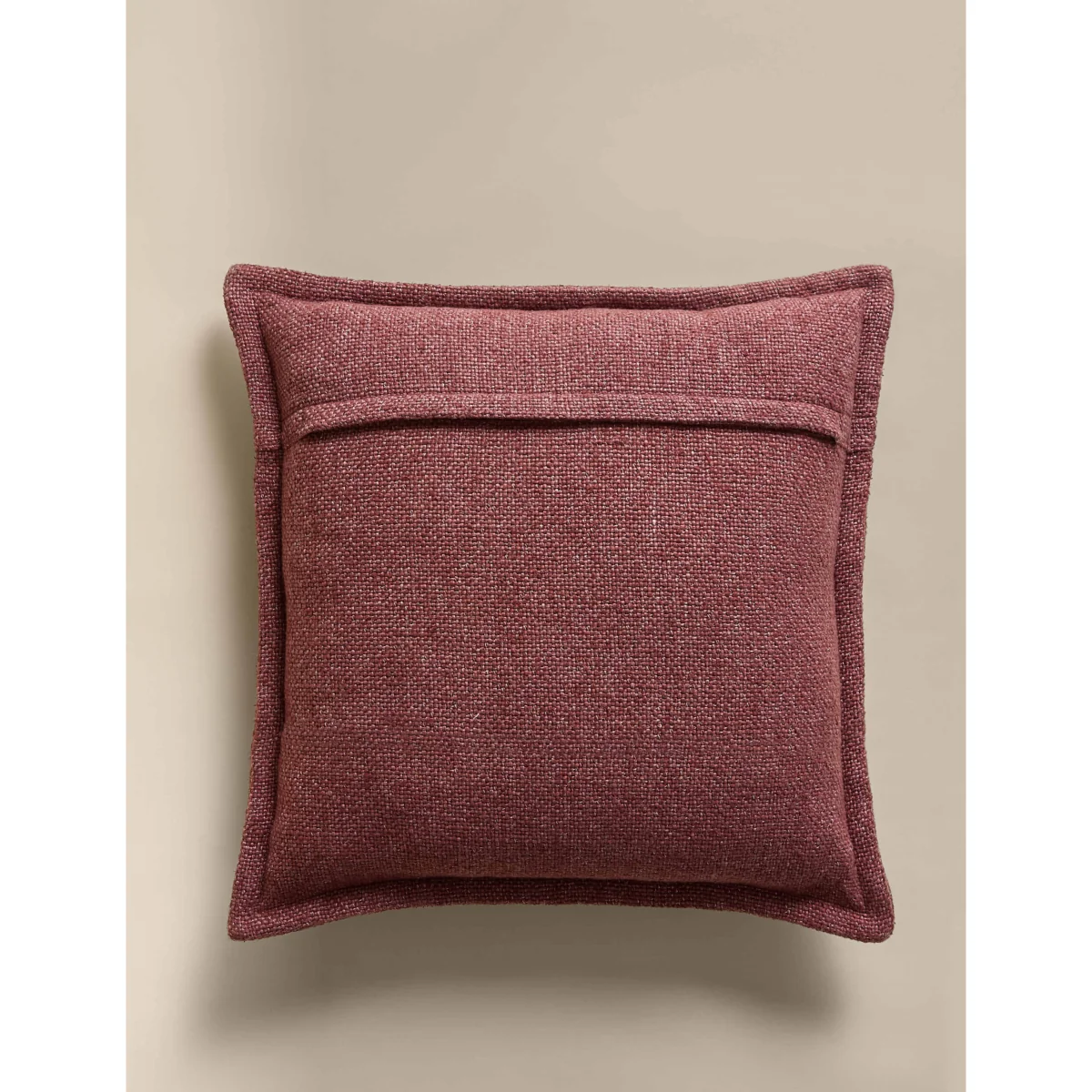 M&S Cotton Rich Floral Embroidered Cushion Biscuit – image 4