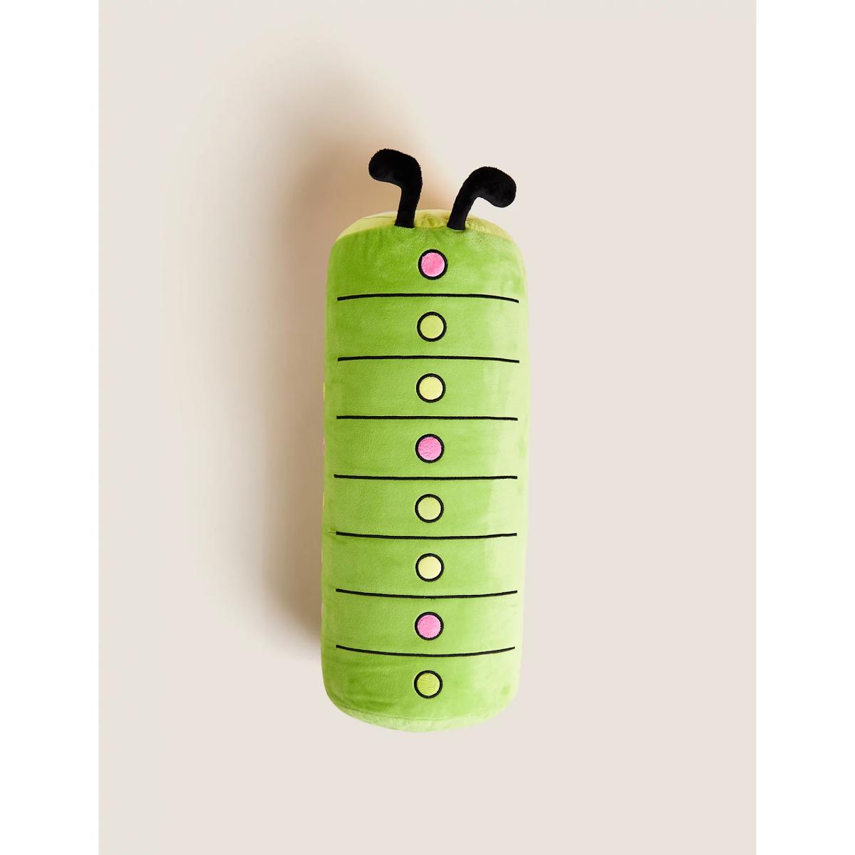 Colin the Caterpillar™ Bolster Cushion - Green Mix, Green Mix – image 2