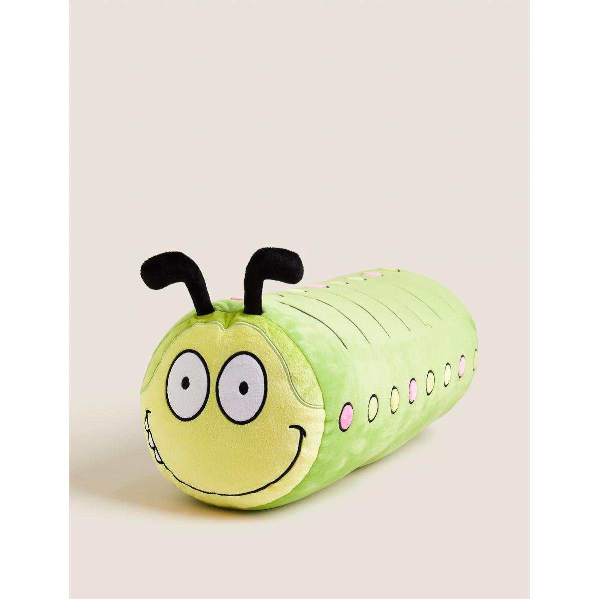 Colin the Caterpillar™ Bolster Cushion - Green Mix, Green Mix – image 3