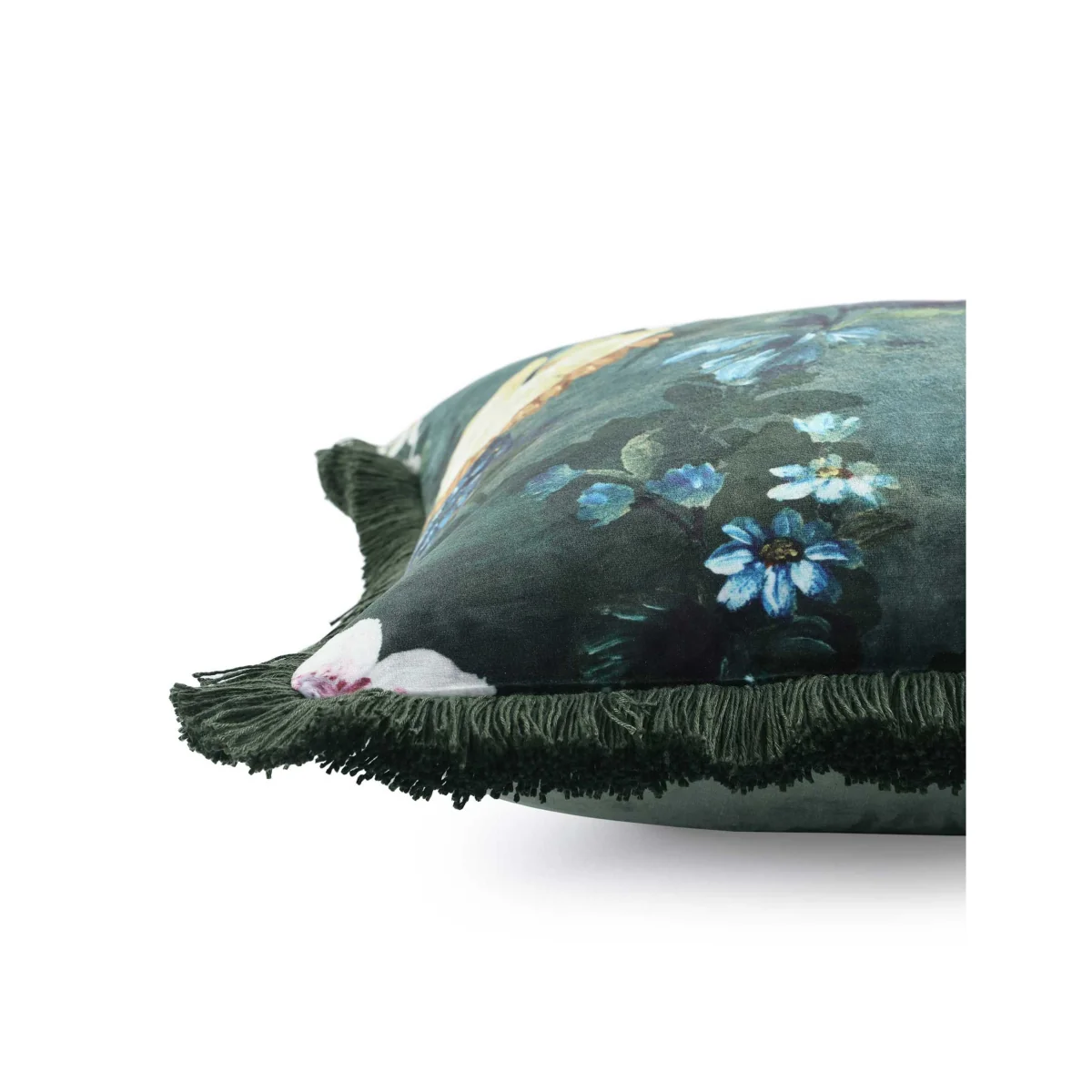 MM Linen Velvet Lorenza Cushion Green Mix – image 3