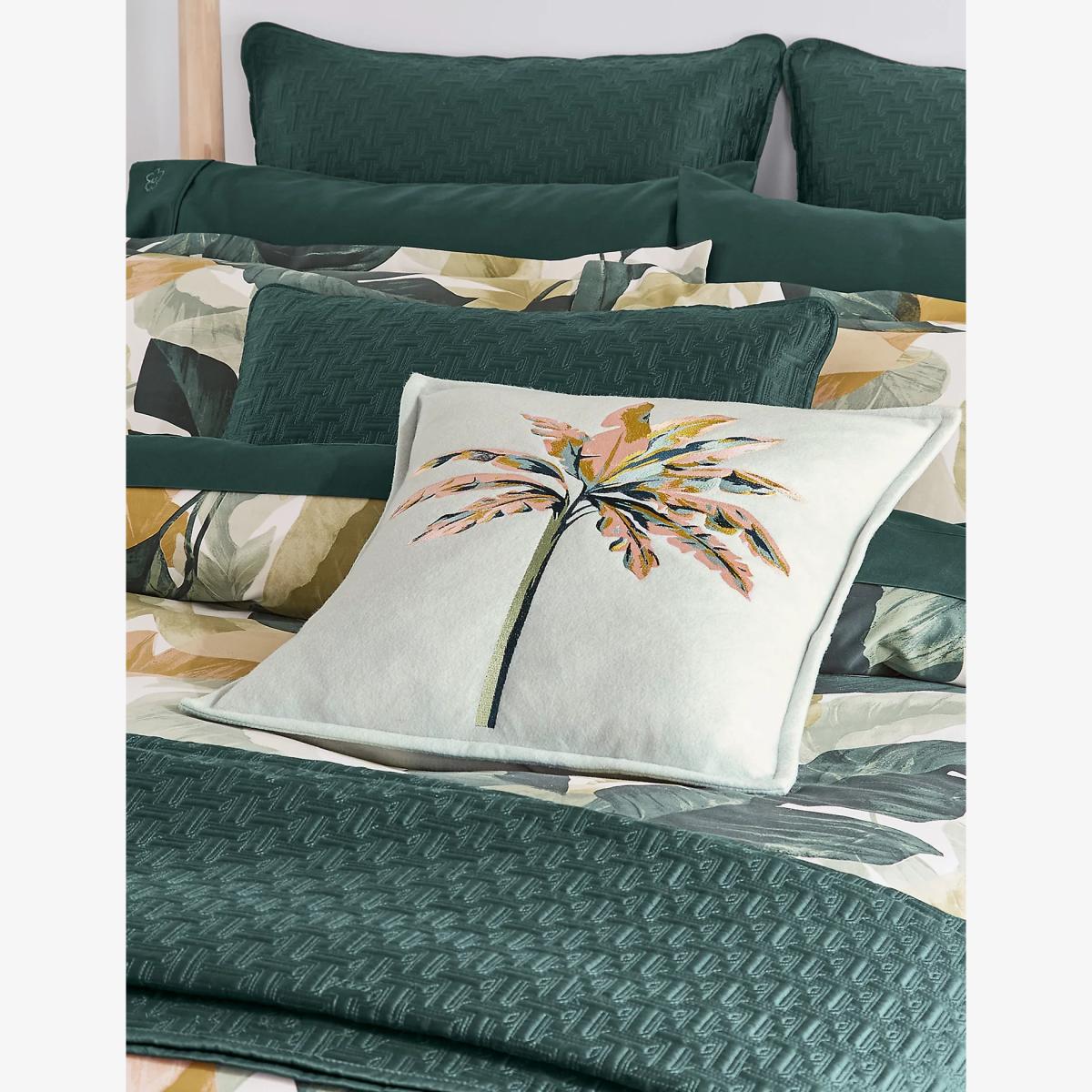 Ted Baker Urban Forager Embroidered Cushion - Multi, Multi – image 1