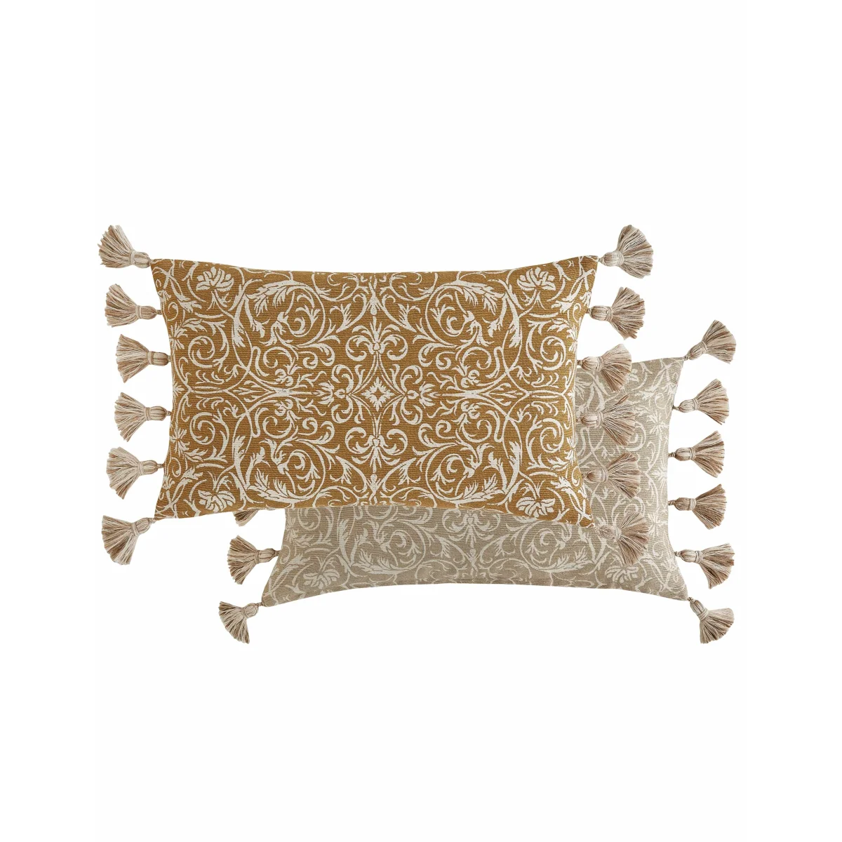 Historic Royal Palaces Pure Cotton Kensington Cushion Pink Mix – image 3