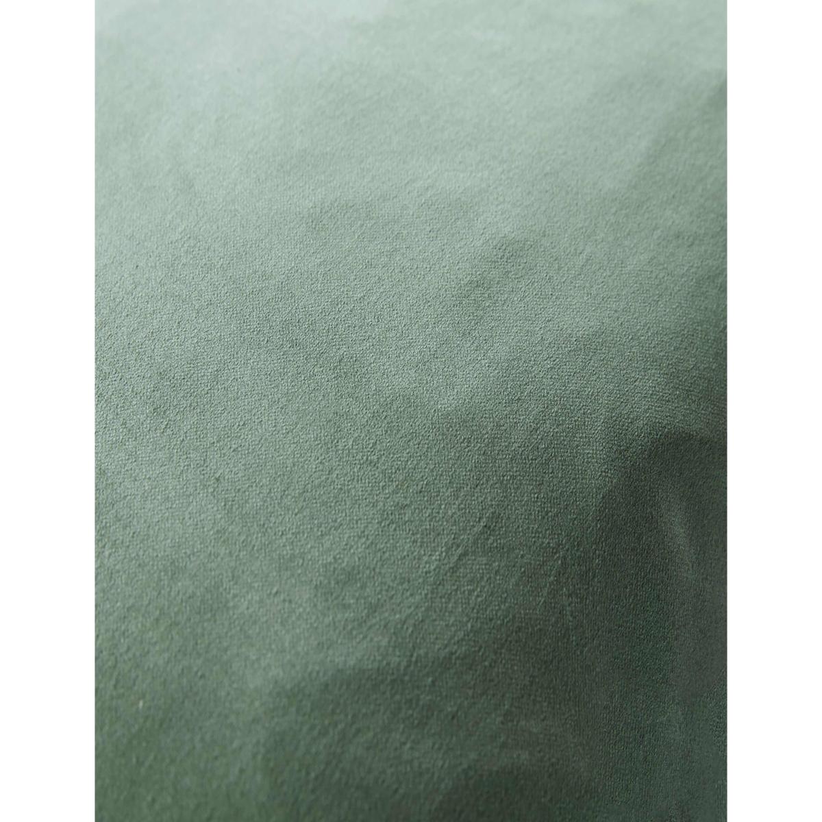 Laura Ashley Velvet Nigella Cushion Green – image 5