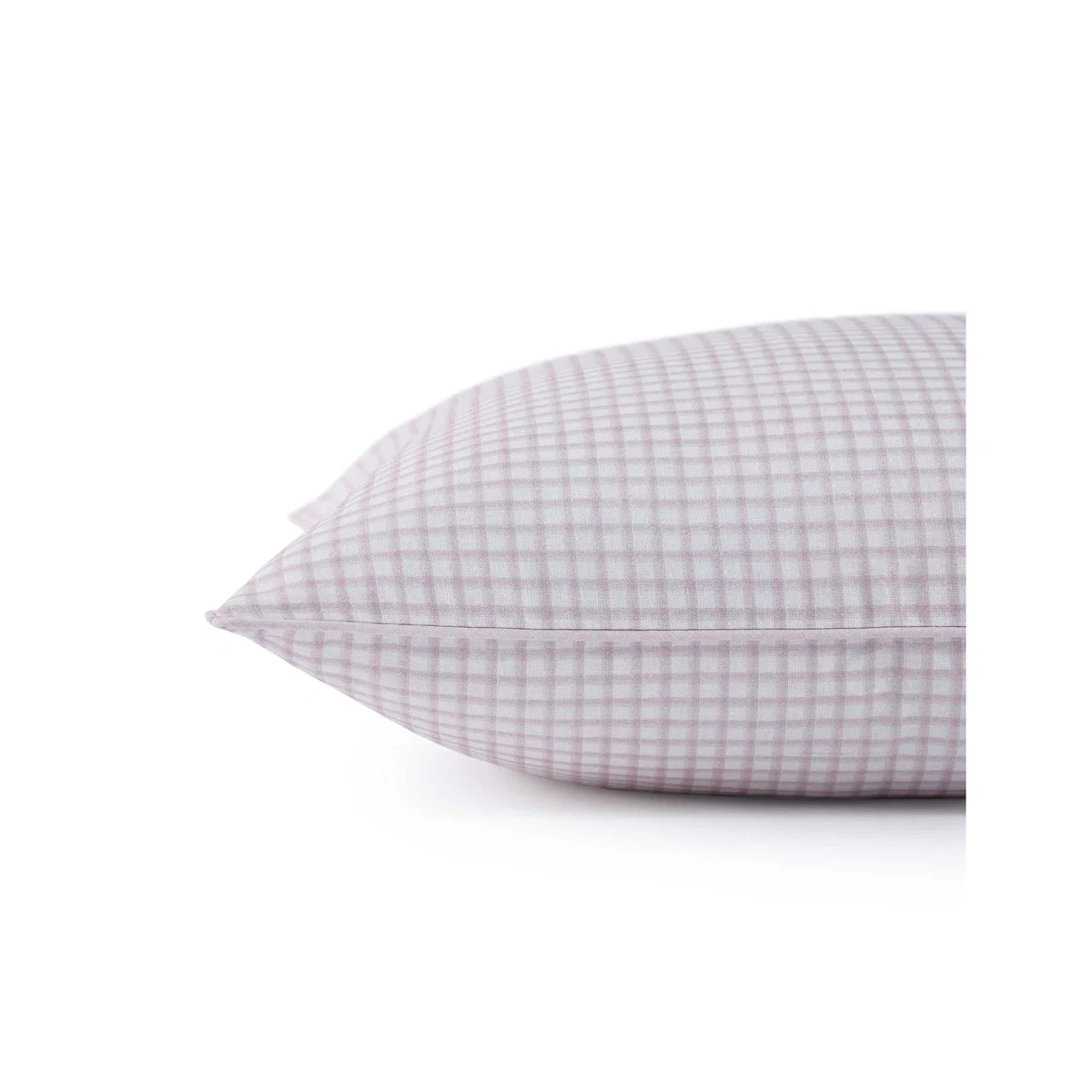 MM Linen Linen Mix Gingham Cushion Green Mix – image 3