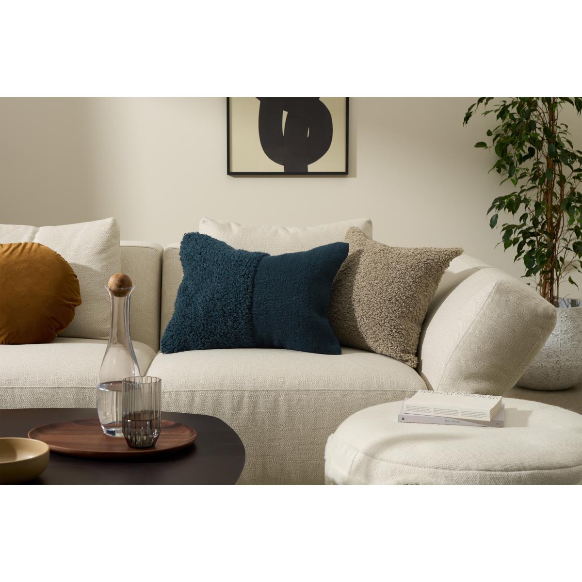 Bebeto Wool Cushion, 40 x 55cm, Navy – image 3