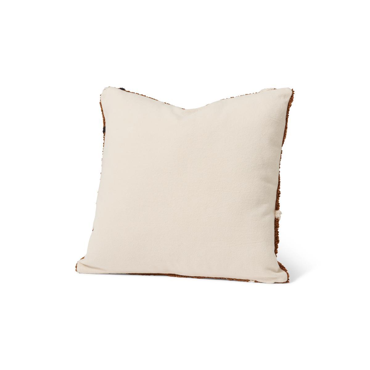 Azizi 100% Cotton Cushion, 50 x 50 cm, Terracotta – image 5