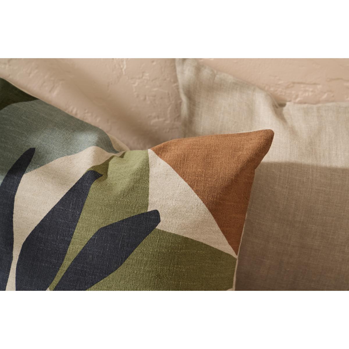 Humiya Linen Blend Cushion, 50 x 50cm, Multi – image 4