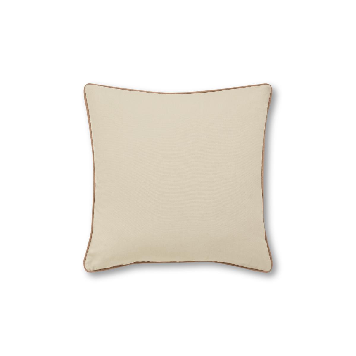Onadowan Embroidered Printed Cushion, 50 x 50cm, Neutral – image 5