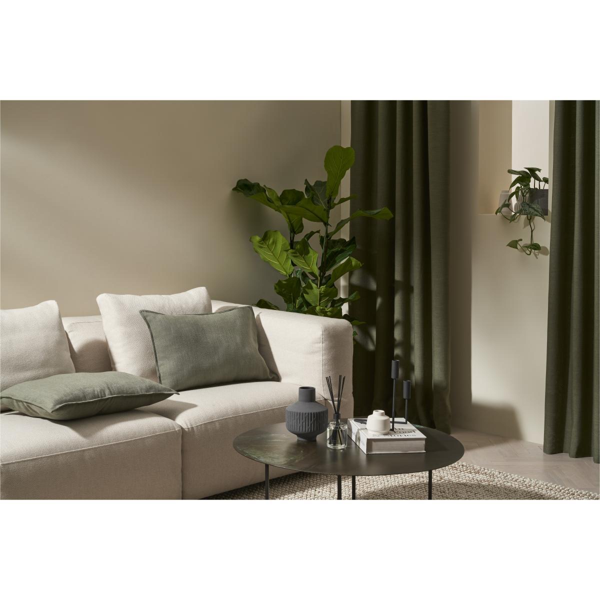 Elena Set of 2 Cushions, 40 x 60 cm, Moss Green – image 3