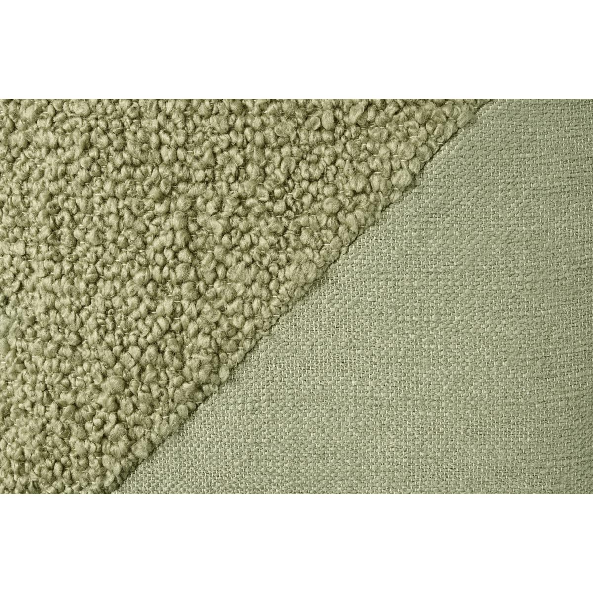 Opie Textured Cotton Cushion, 50 x 50cm, Green – image 6
