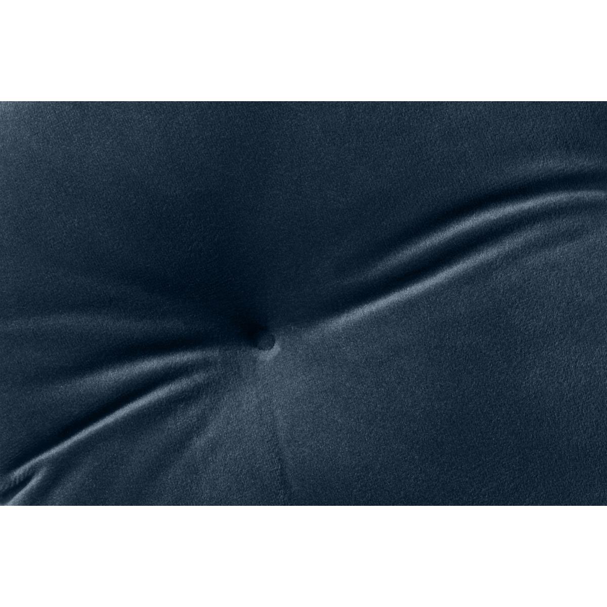 Julius Set of 2 Velvet Top Seat Pads, 40x40cm, Ink Blue – image 6