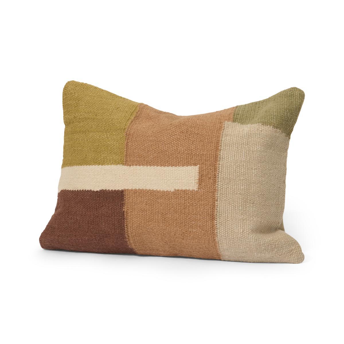 Xanthe Cushion, 35 x 50 cm, Multi Recycled Cotton Blend – image 2