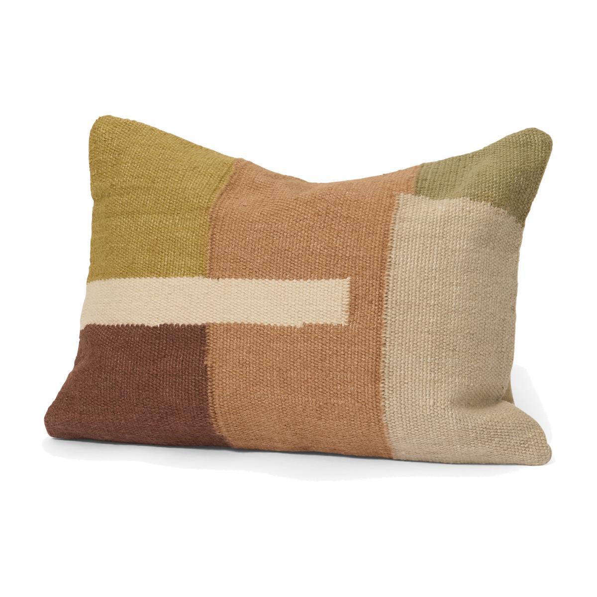 Xanthe Cushion, 35 x 50 cm, Multi Recycled Cotton Blend – image 1