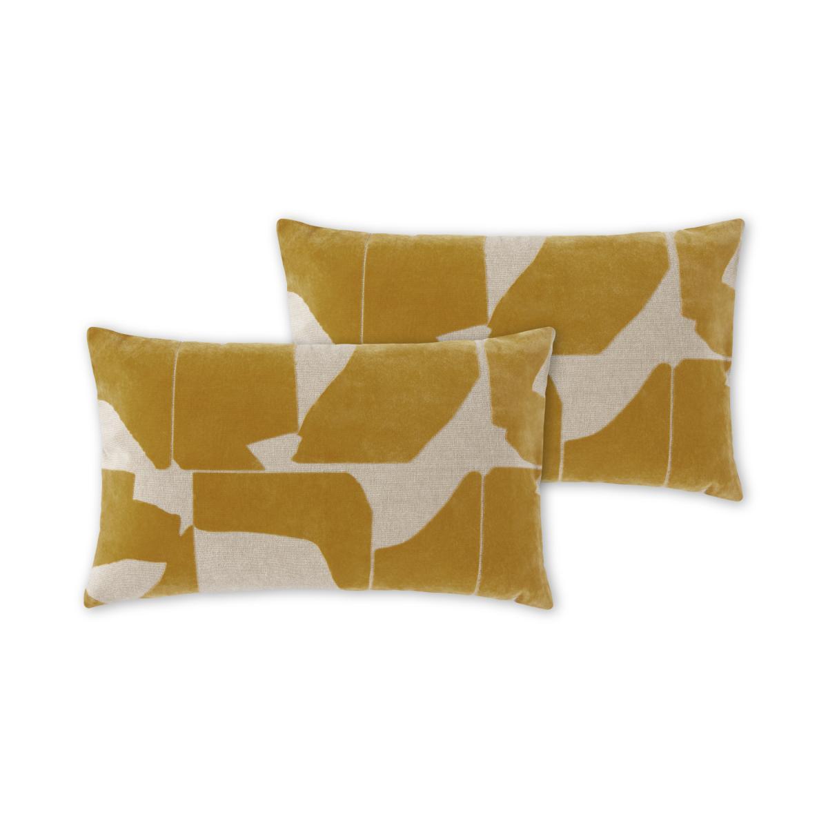Rudzi Set of 2 Cushions, 30 x 50cm, Tan – image 3