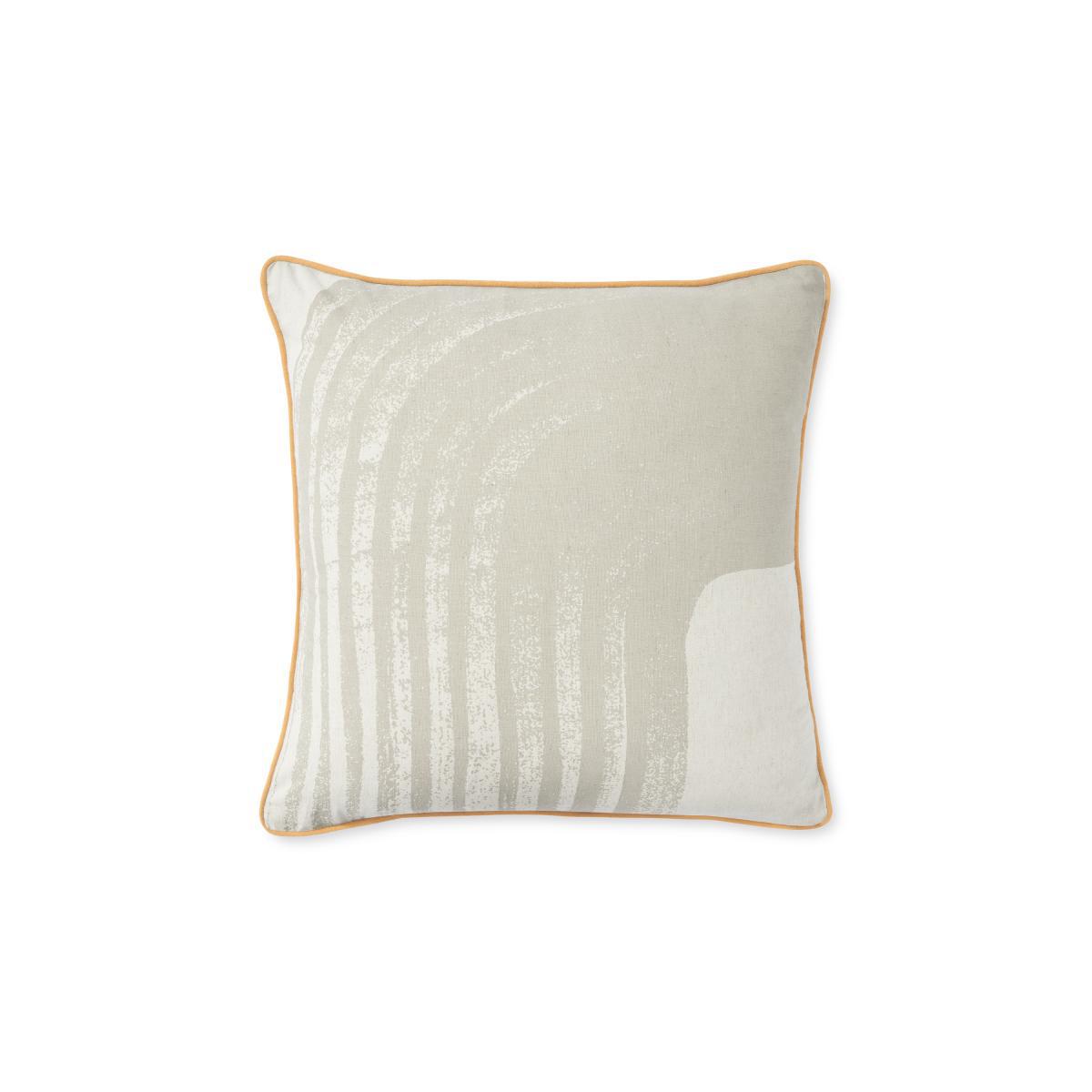 Maali Linen Blend Cushion 55 x 55cm, Natural – image 2