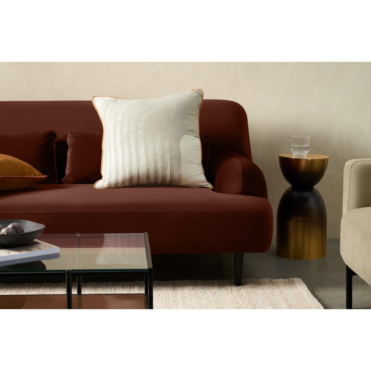 Maali Linen Blend Cushion 55 x 55cm, Natural – image 3
