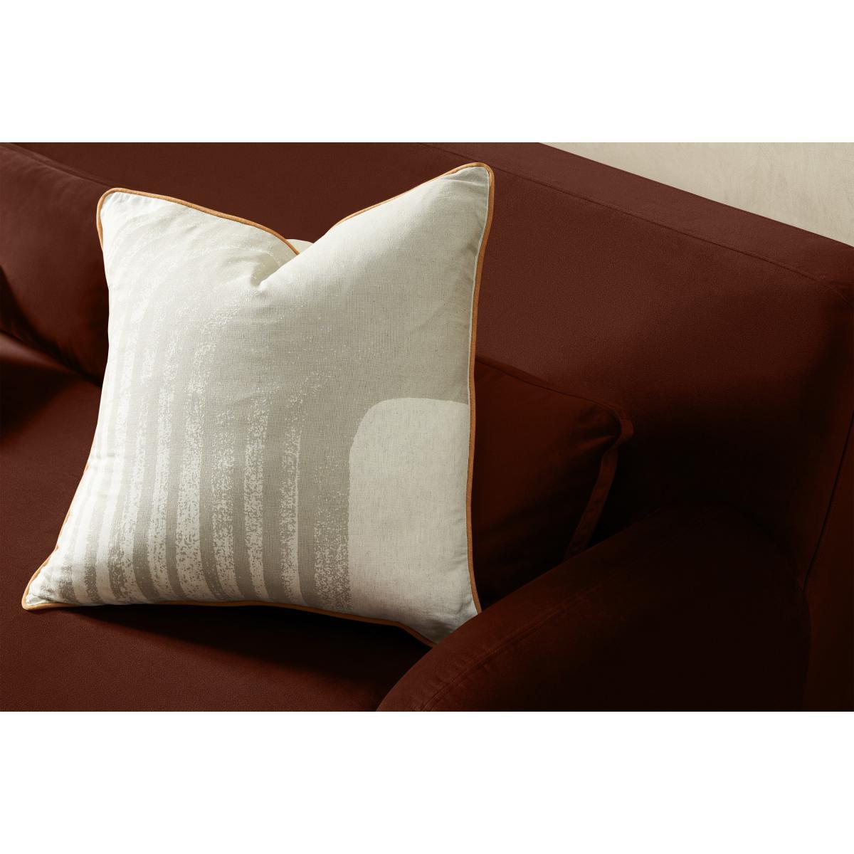 Maali Linen Blend Cushion 55 x 55cm, Natural – image 4