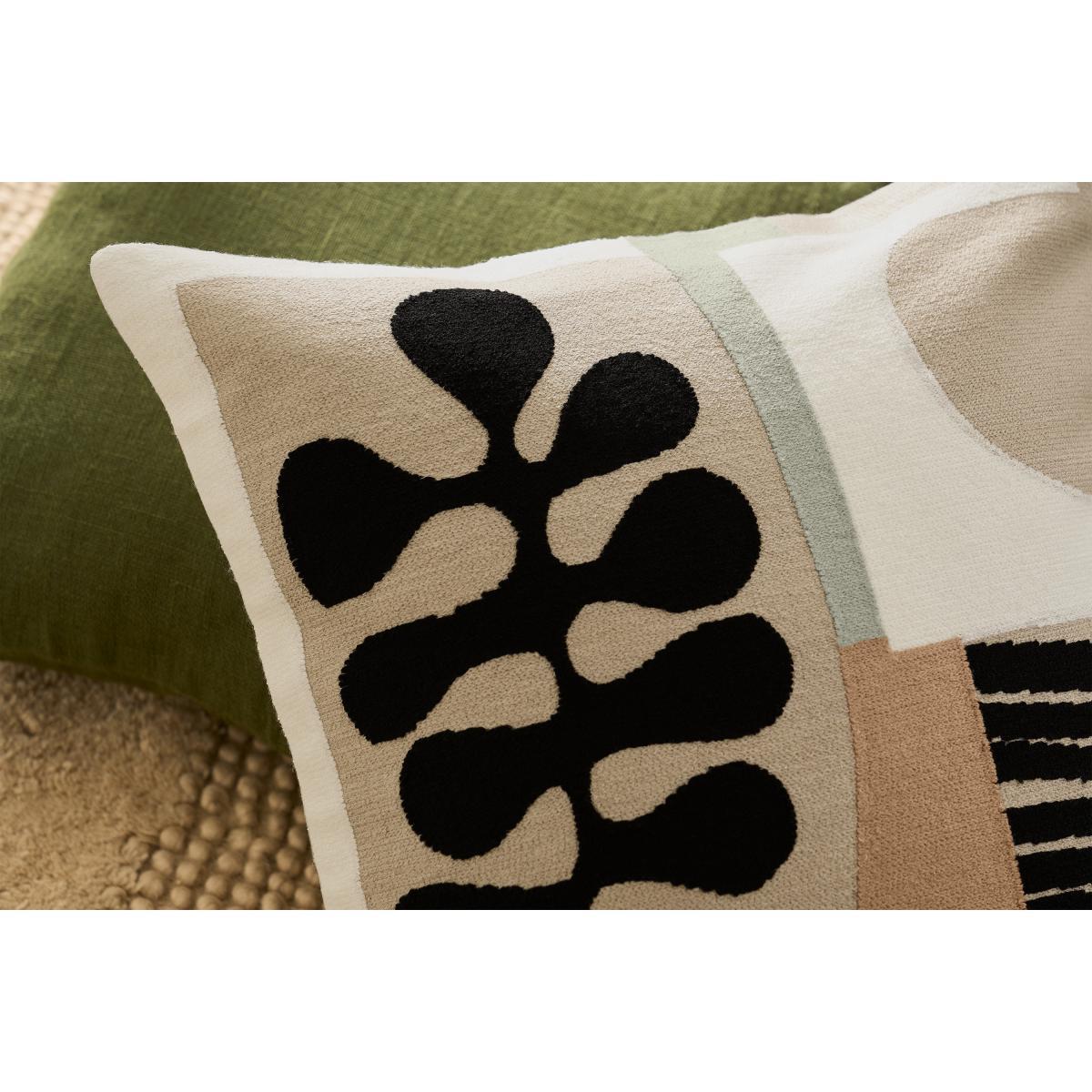 Onadowan Embriodered Cushion, 50 x 50cm, Neutral – image 4