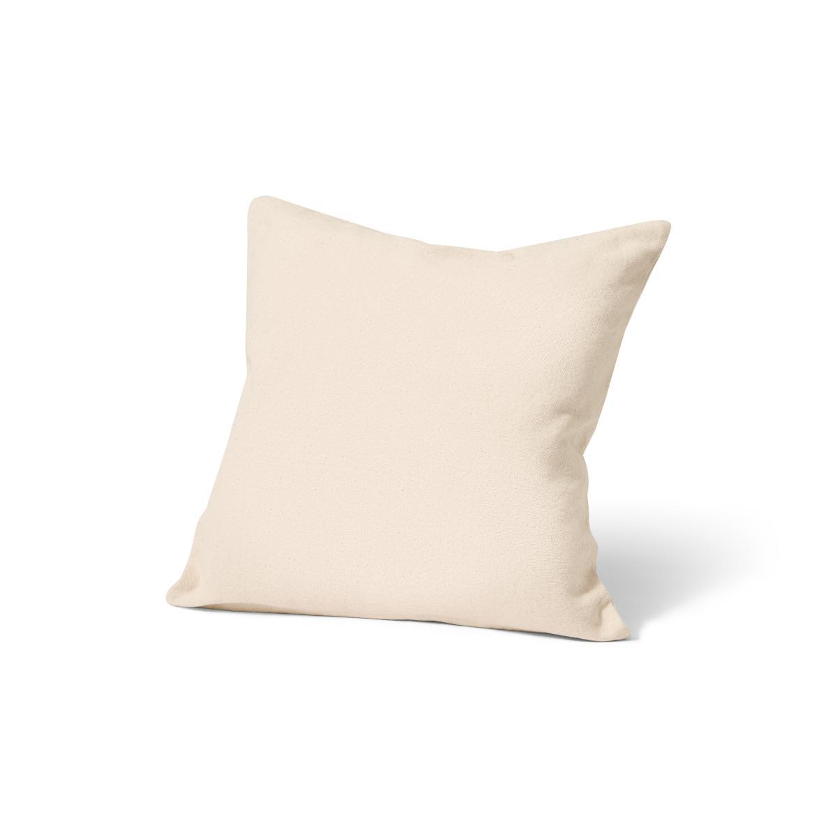 Elysian Cotton Cushion, 50 x 50cm, Off-white – image 5