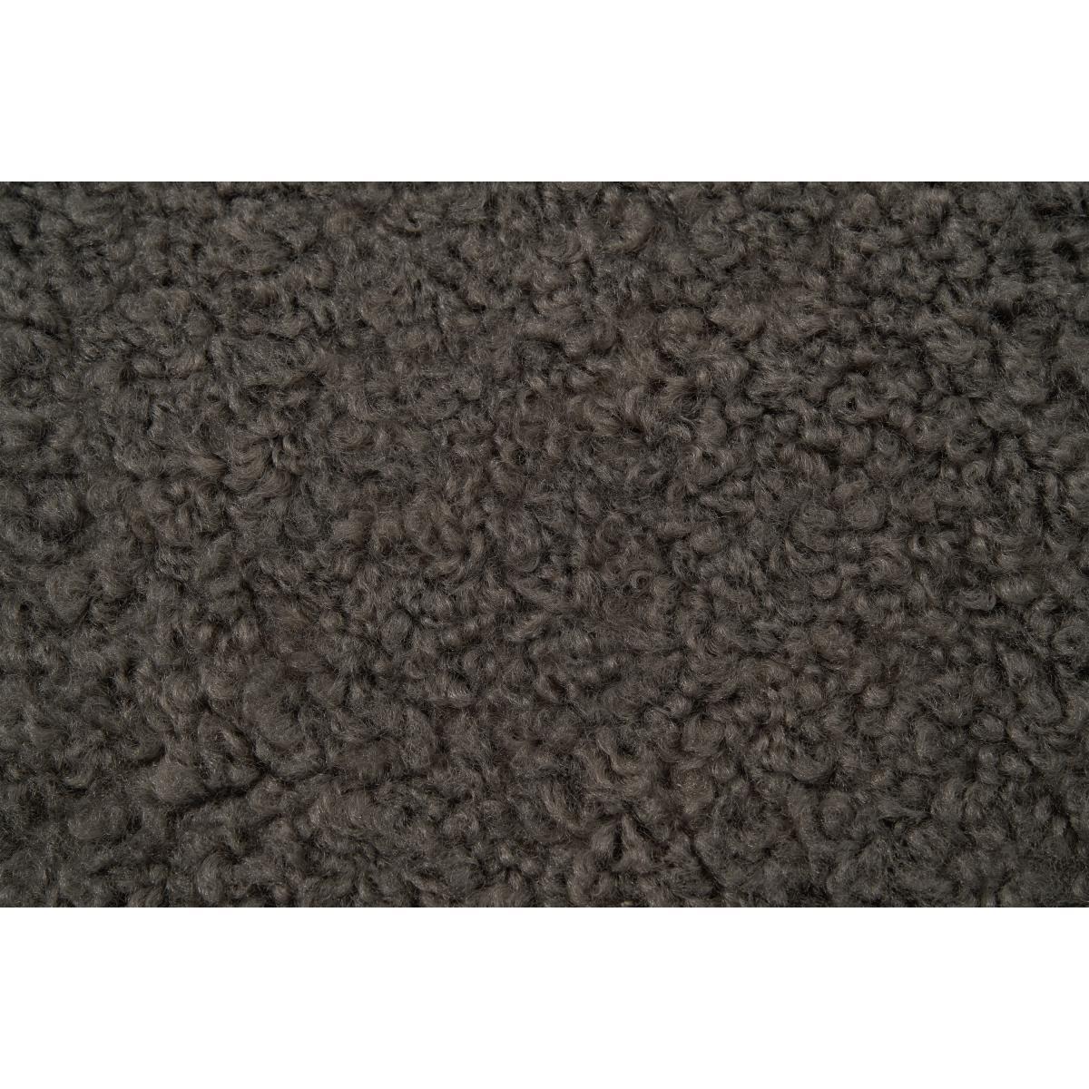 Mirny Set of 2 Boucle Seat Pads, 40 x 40 cm, Charcoal Grey – image 6