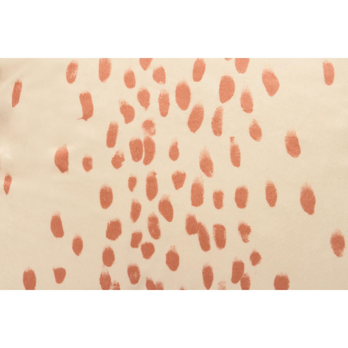 Poodle & Blonde Dalmatian Cushion, 45 x 45 cm, Cream & Pink – image 6