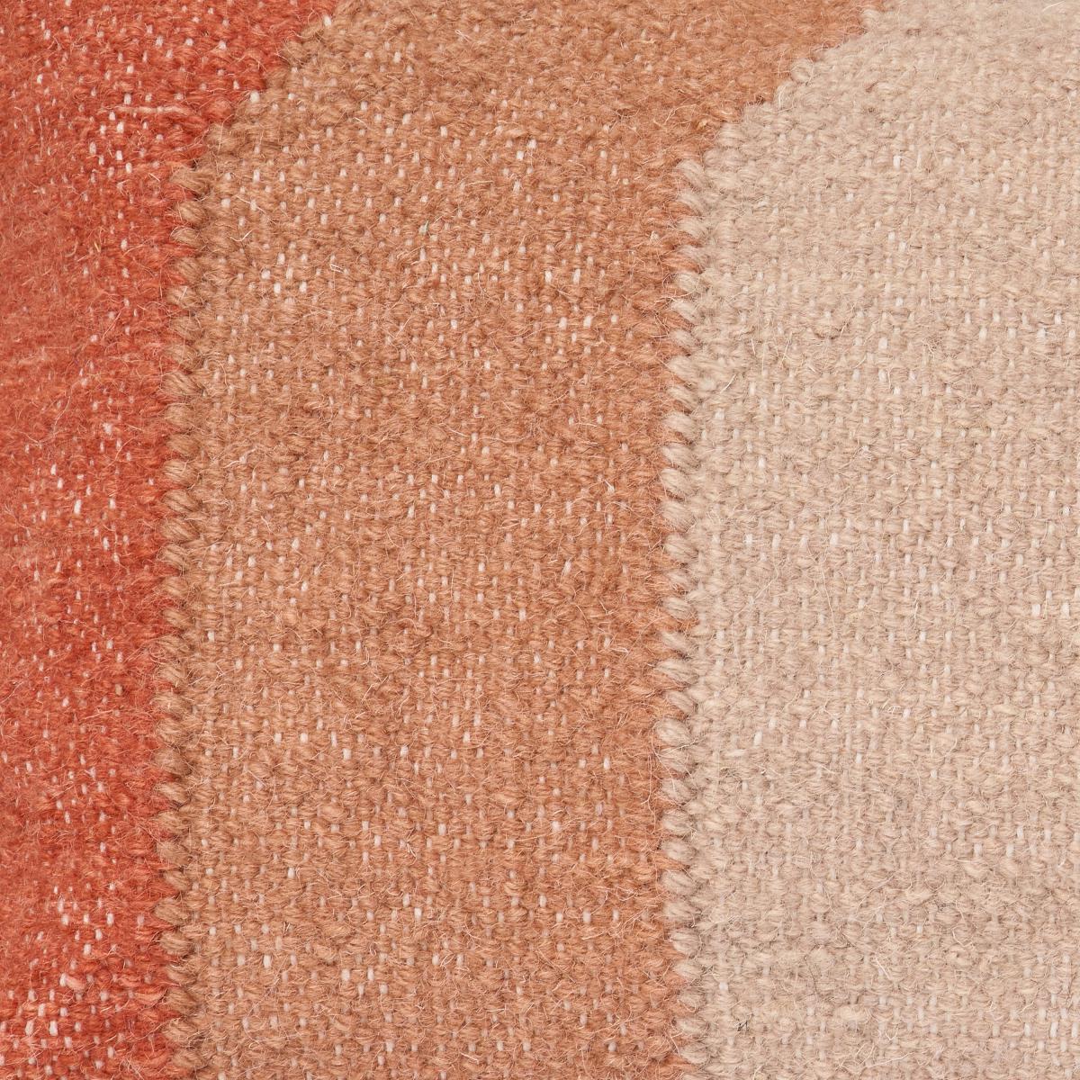 Neefa Cushion, 30 x 50 cm, Pink Wool, Jute & Cotton – image 5
