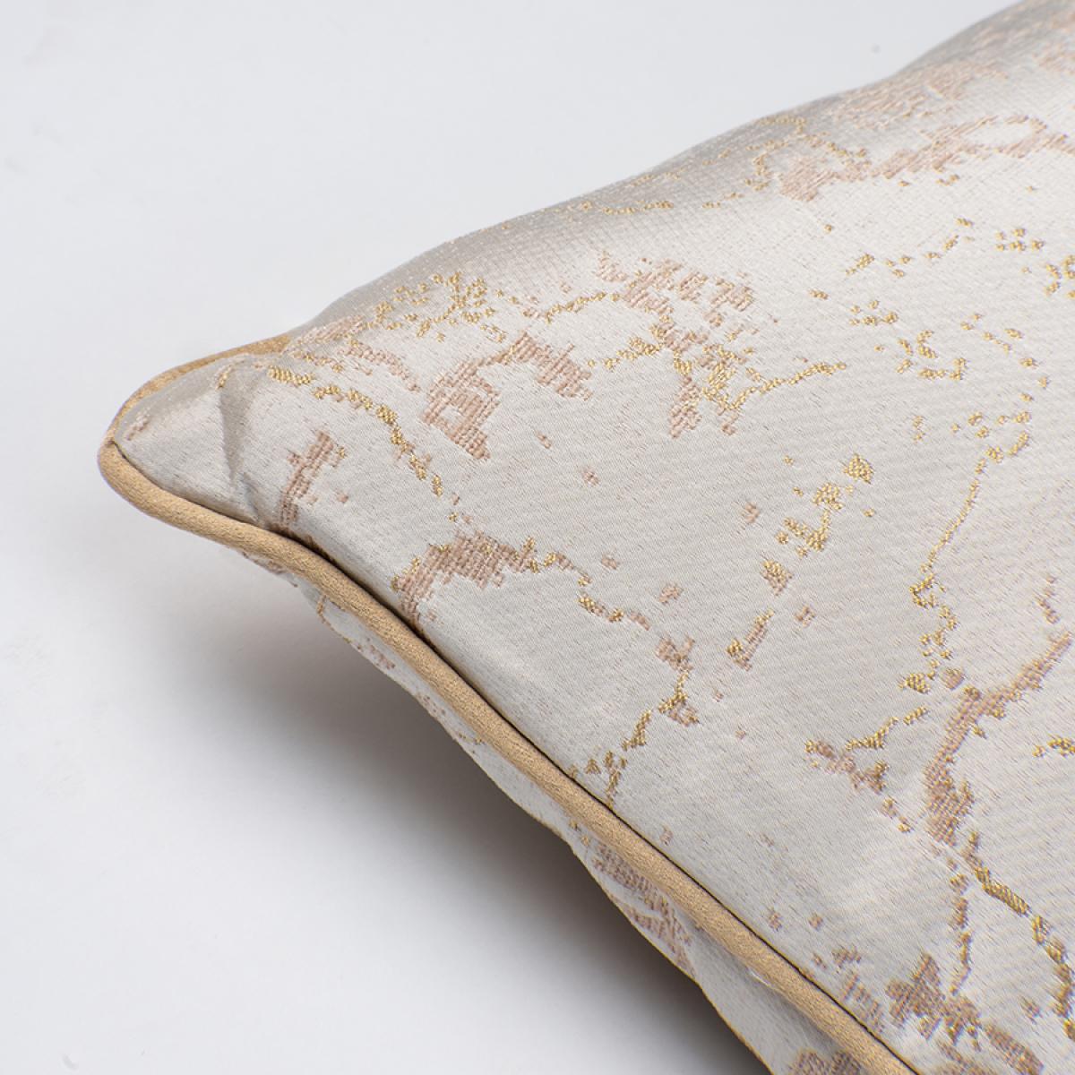 Golden Crackle Square Cushion – image 2