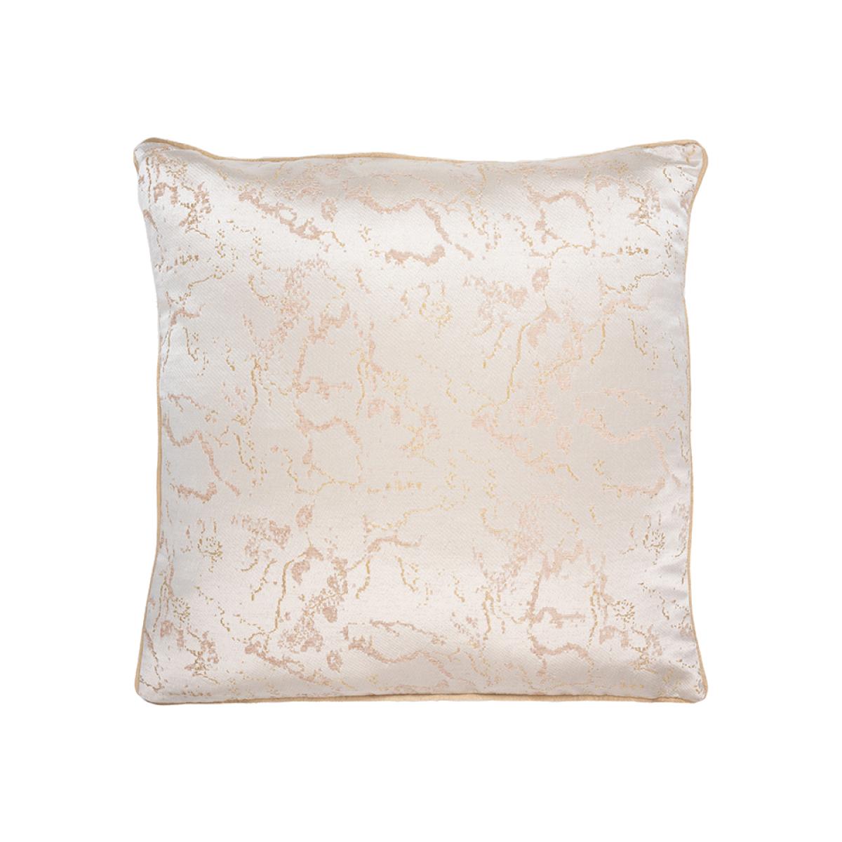 Golden Crackle Square Cushion – image 1