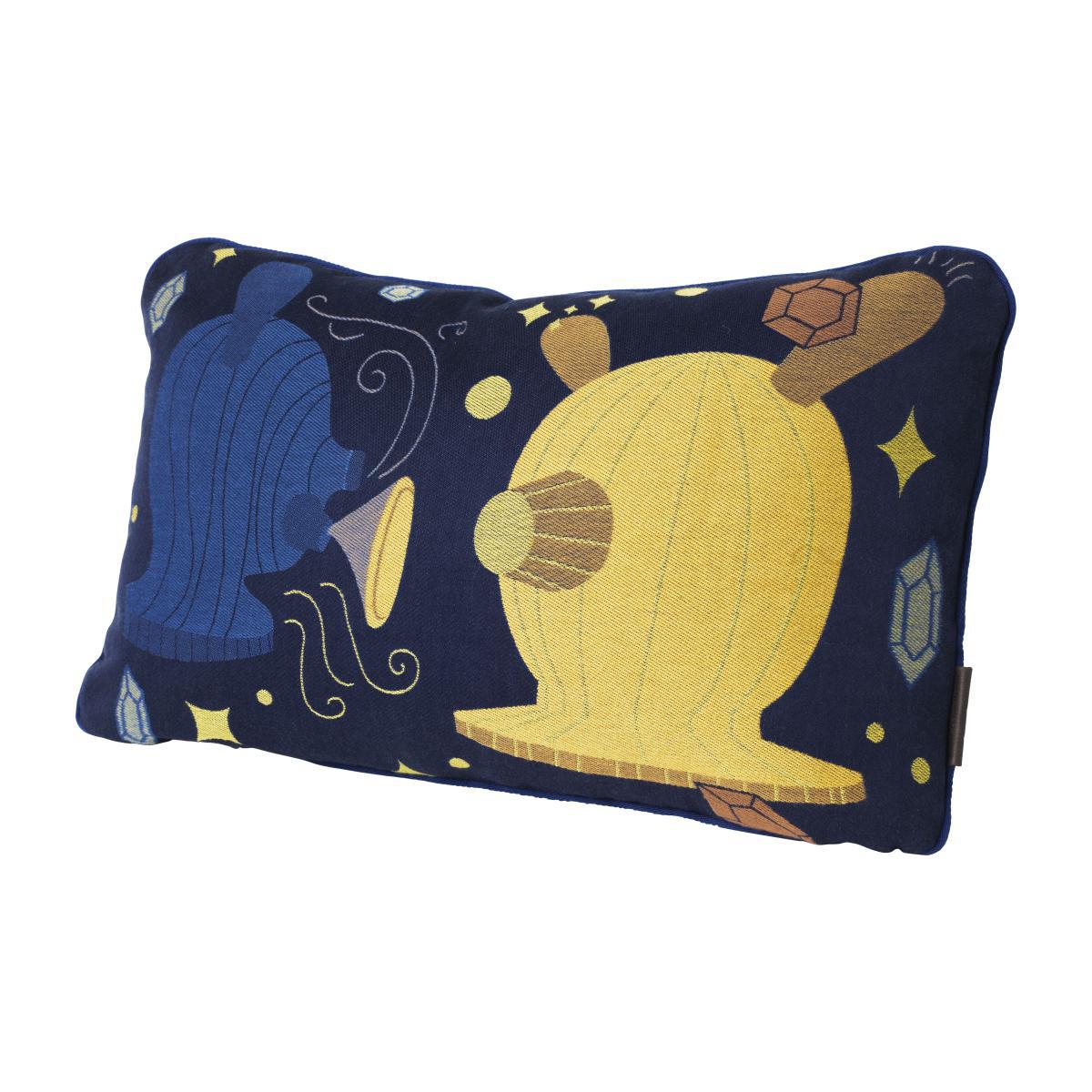 Jaime Hayón Cushion - / 37 x 58 cm by Fritz Hansen Blue/Multicoloured – image 1