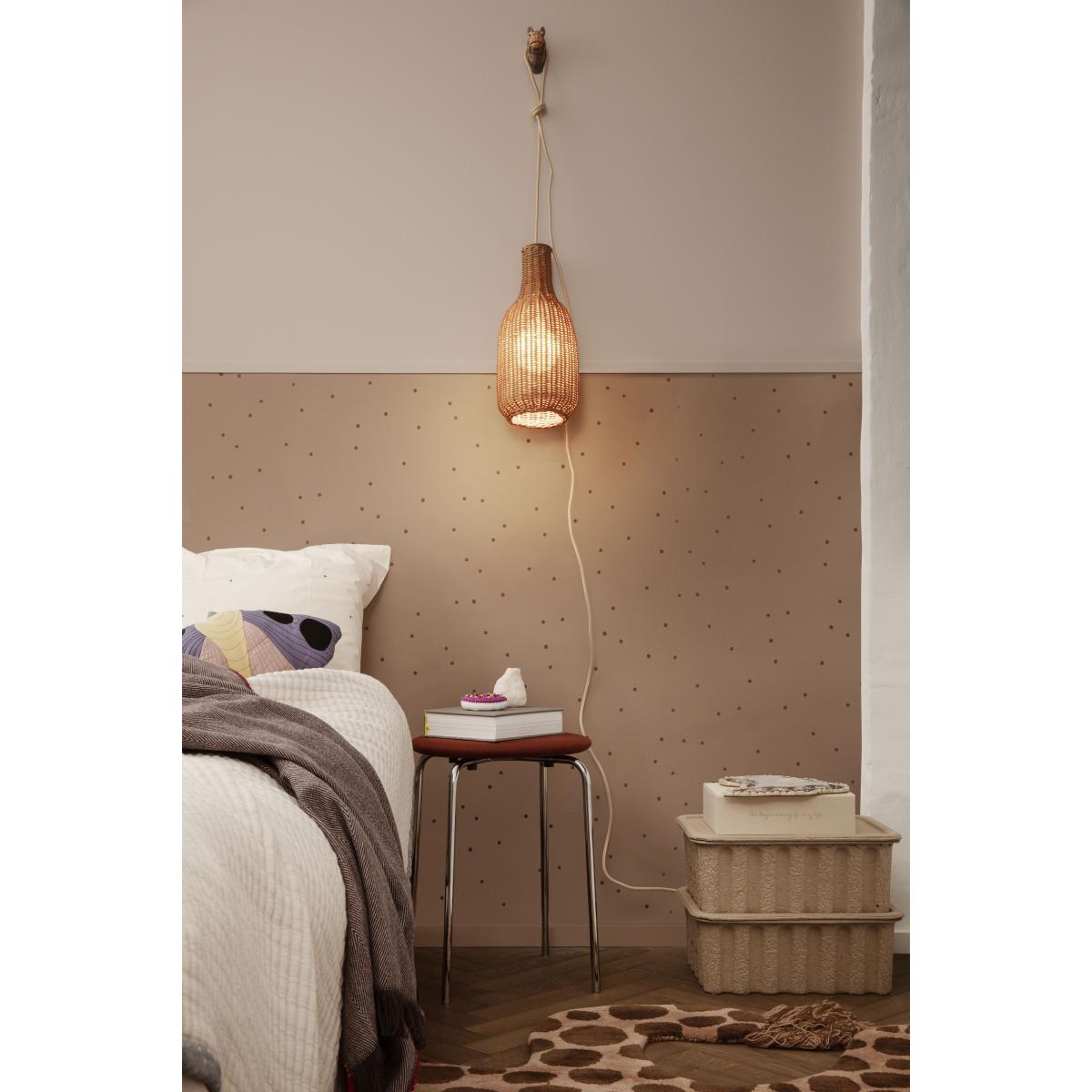 Moth Cushion - / Quilted fabric -47 x 32 cm by Ferm Living Multicoloured – image 3