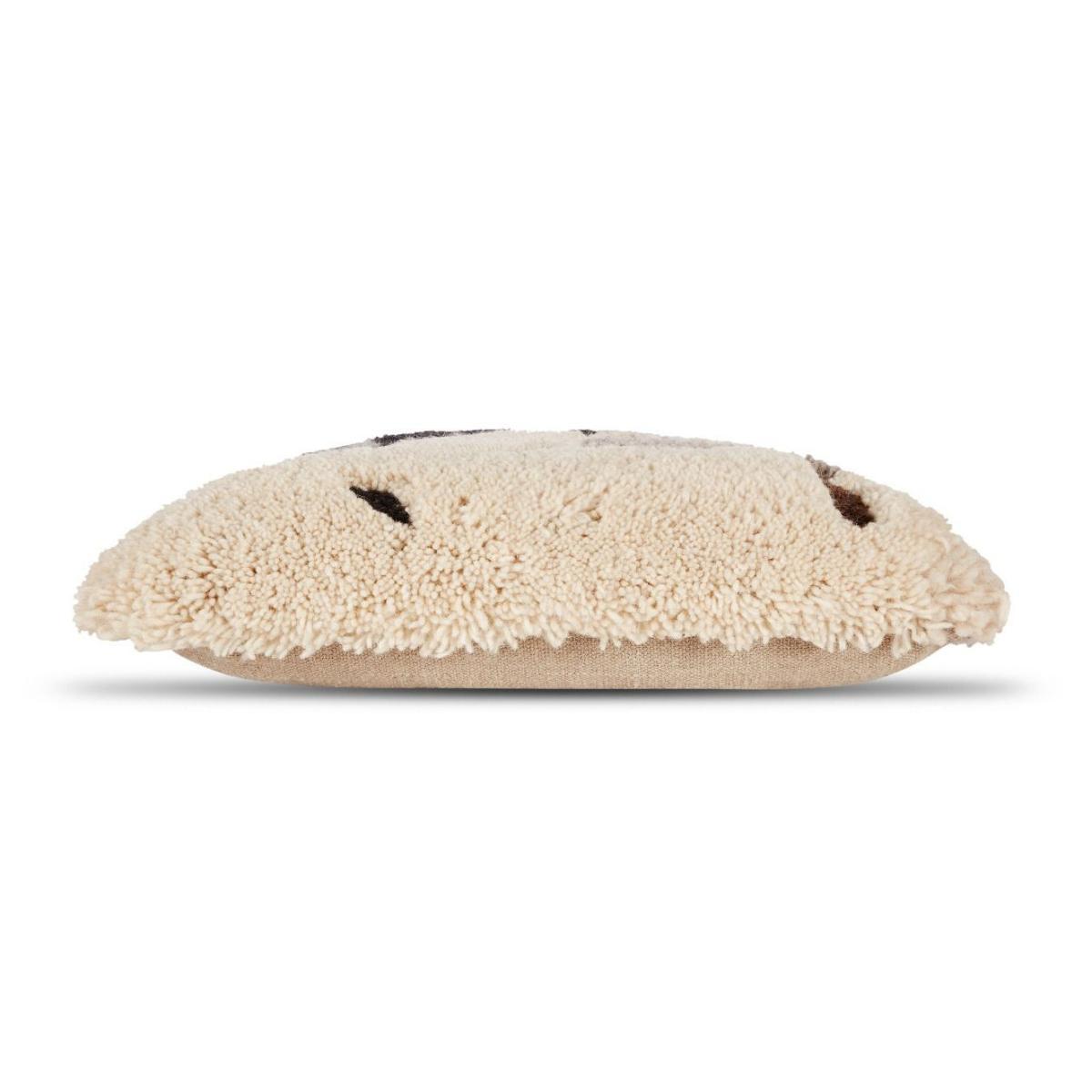 Abstract Cushion - / 45 x 45 cm by Tom Dixon Beige – image 3