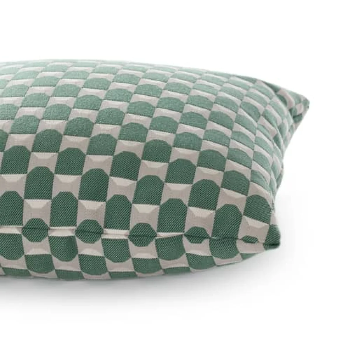 Liberty Outdoor cushion textile green / 45 x 45 cm - Kartell – image 2