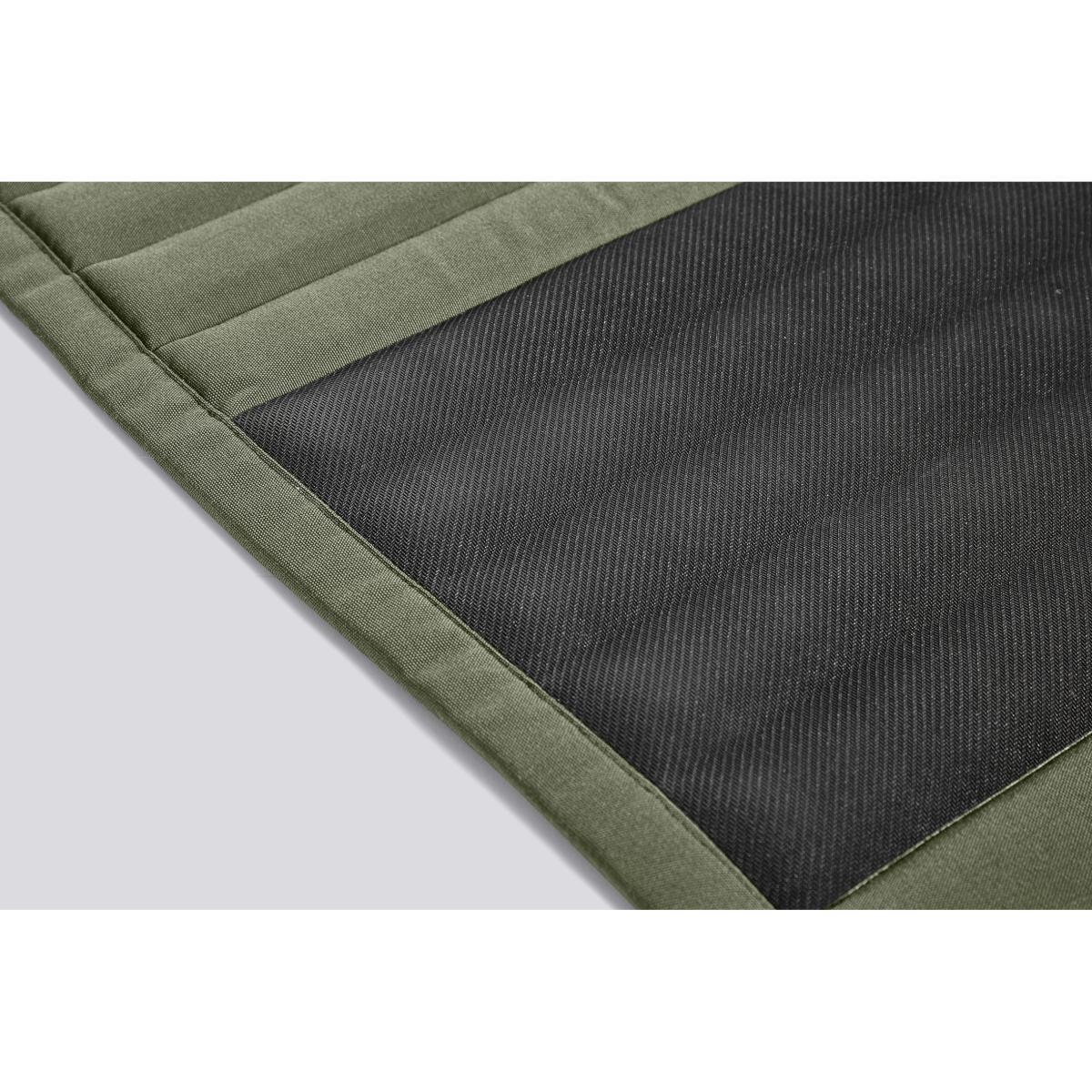 Cushion - integral / For Palissade low armchair with low backrest by Hay Green – image 3