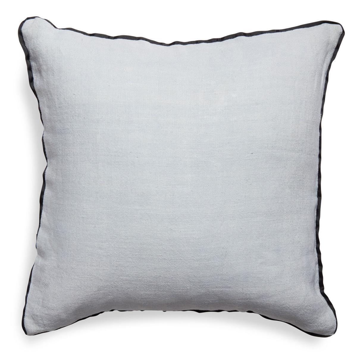 Bijoux Scatter Cushion - / 46 x 46 cm - Linen & hand-embroidered beads by Jonathan Adler Multicoloured – image 2