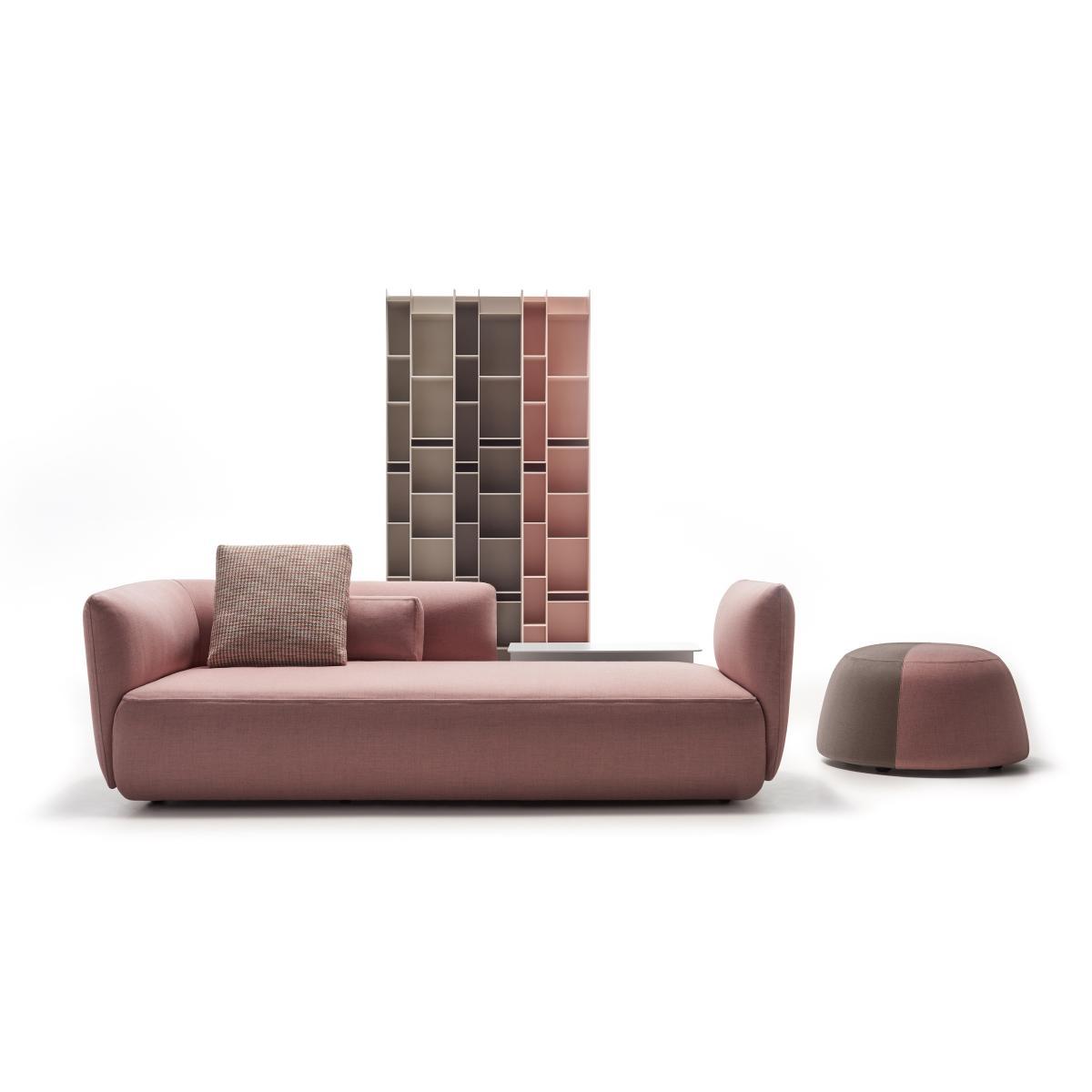 Cosy Cushion - / 50 x 50 by MDF Italia Pink/Multicoloured – image 3