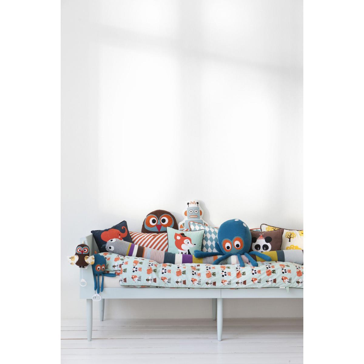 Mr Snake Cushion by Ferm Living Multicoloured – image 3