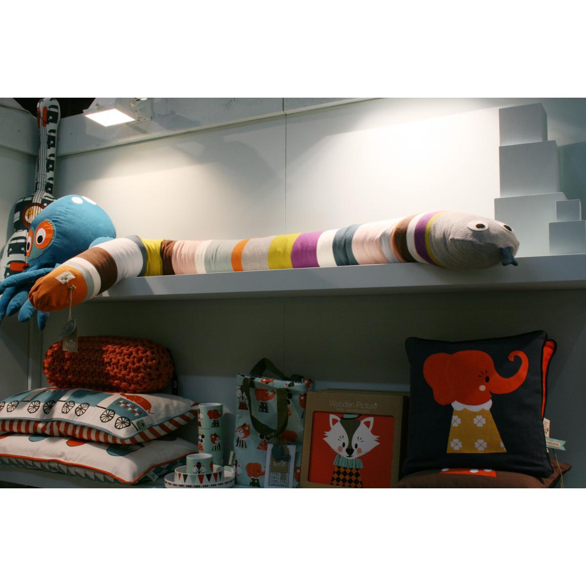 Mr Snake Cushion by Ferm Living Multicoloured – image 6