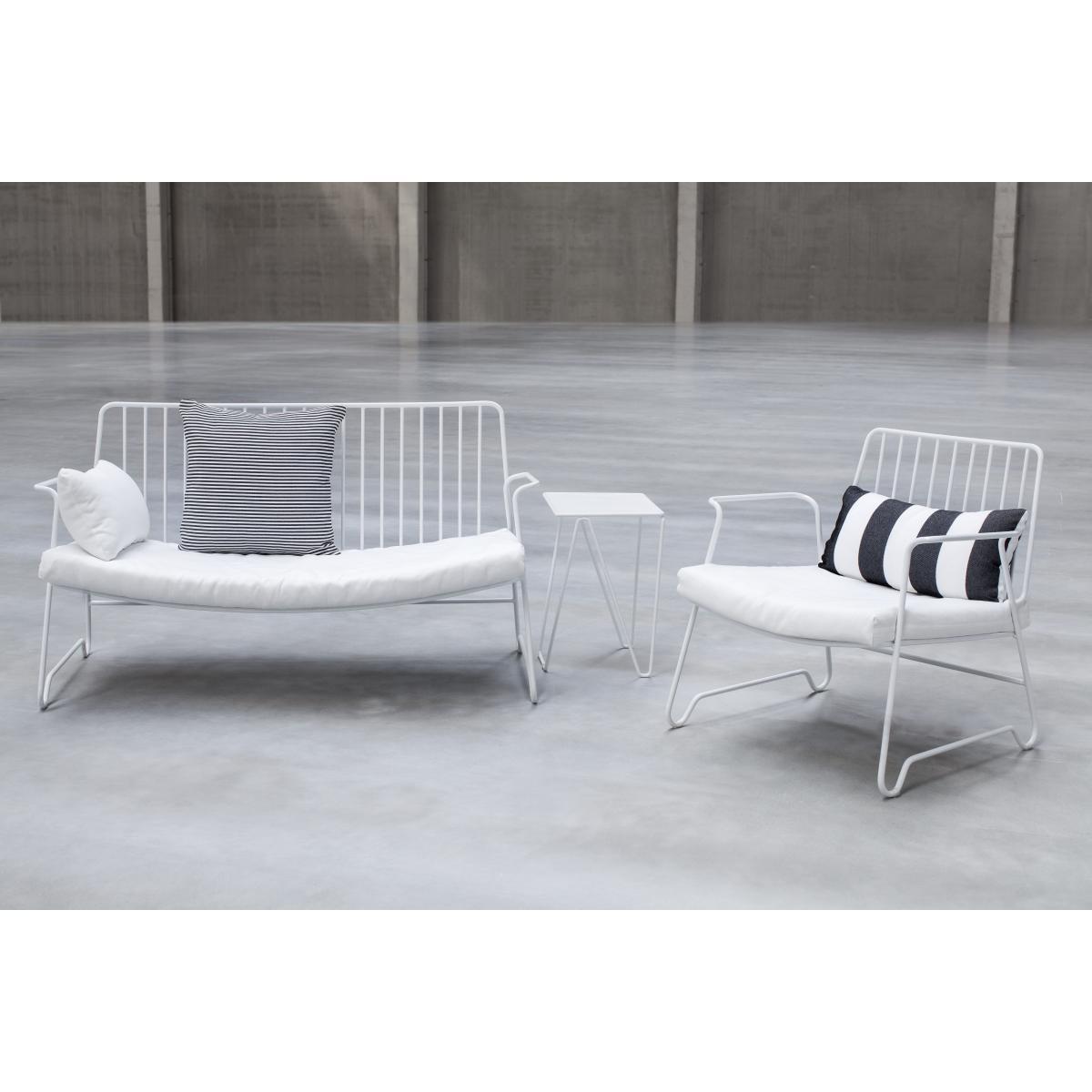 Seat cushion - / For Fish & Fish 2-seater sofa by Serax White – image 2