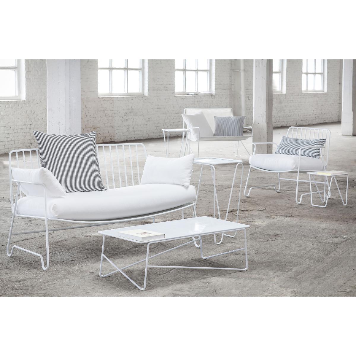 Seat cushion - / For Fish & Fish 2-seater sofa by Serax White – image 3